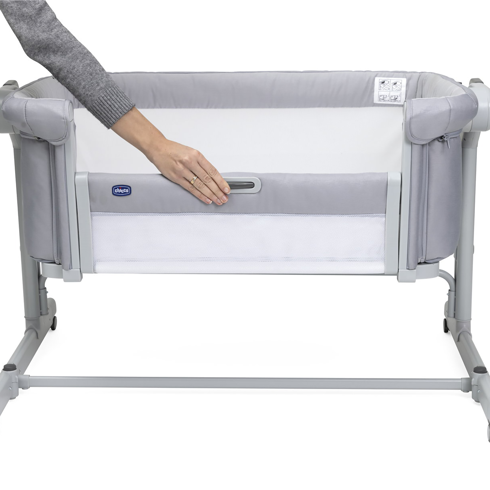 Beistellbetten, chicco, Grau – Produktansicht