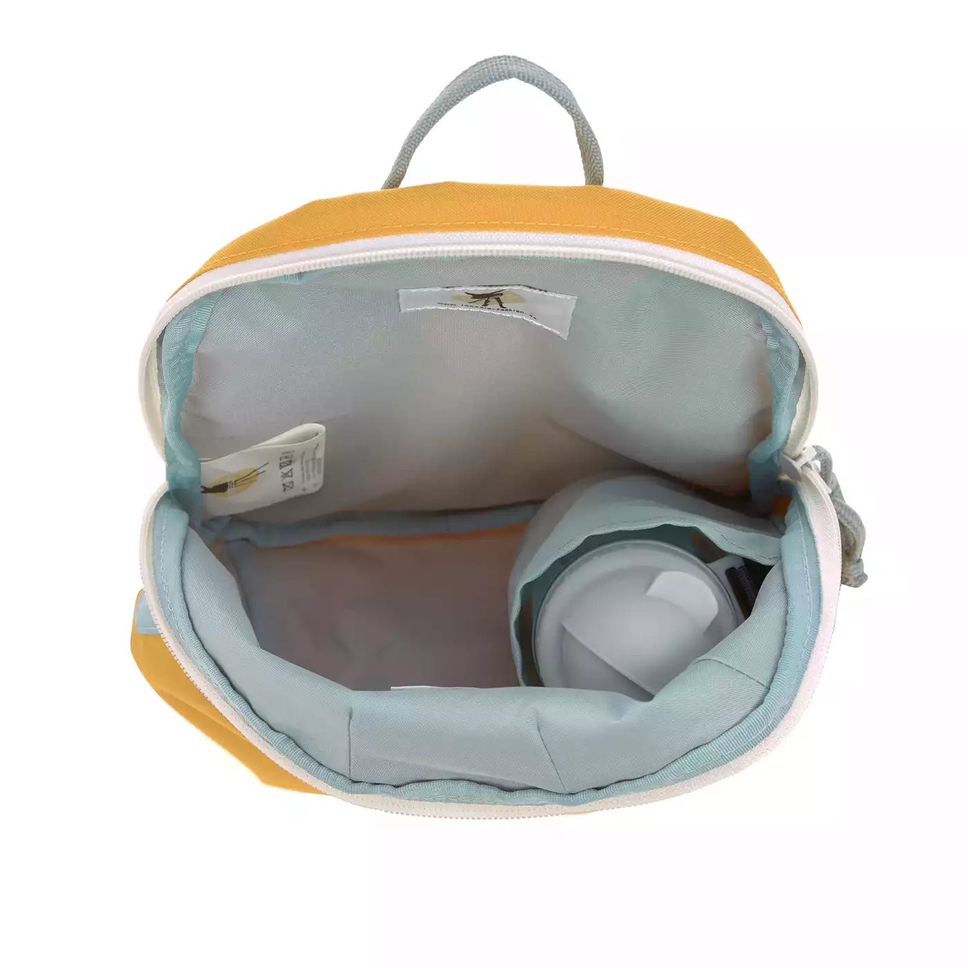 Kinderrucksäcke, LÄSSIG, Gelb – Produktansicht