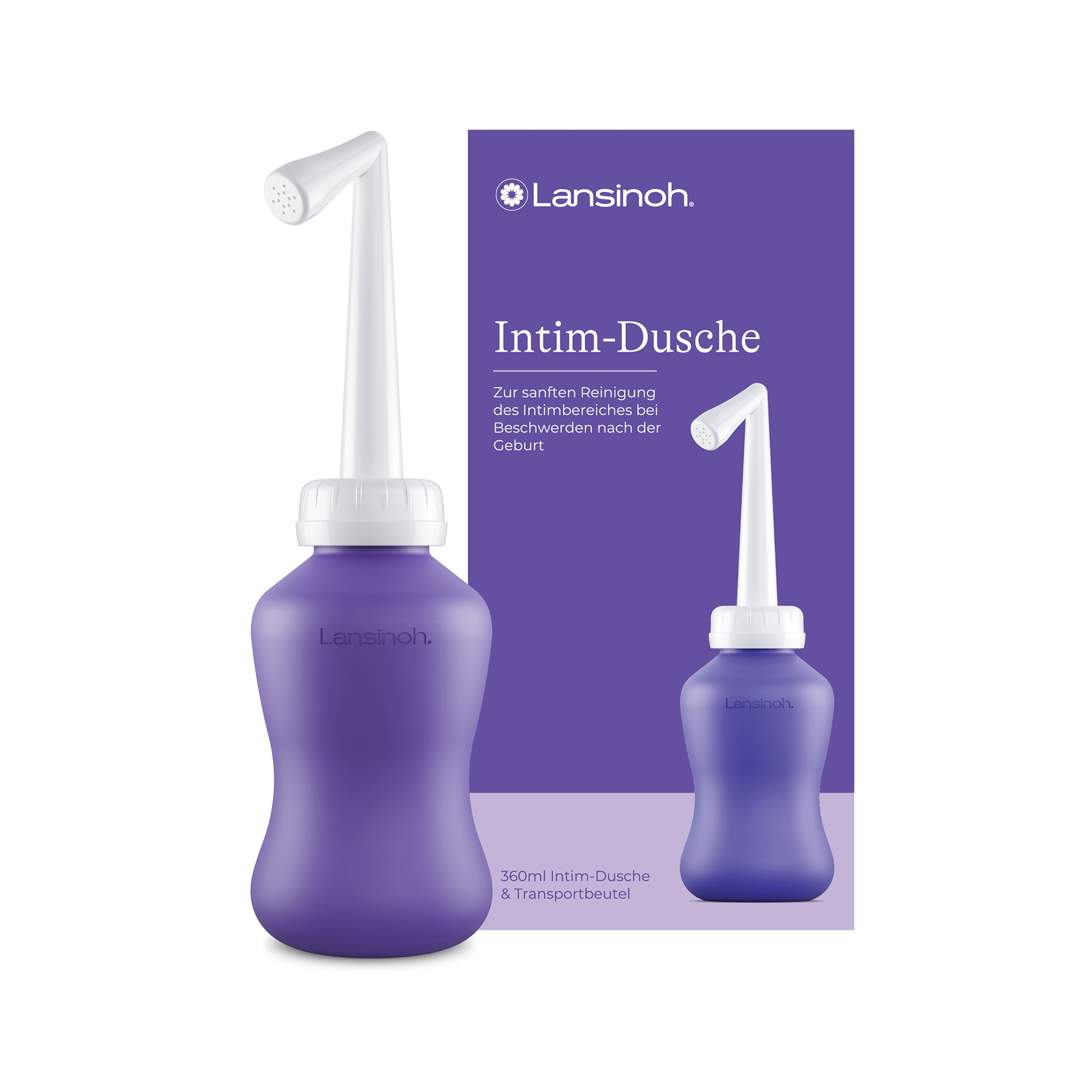Körperpflege, Lansinoh, Lila – Produktansicht
