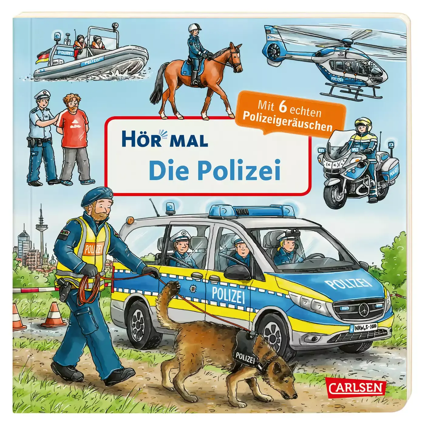 Hör mal: Die Polizei CARLSEN Mehrfarbig 2000576422068 3