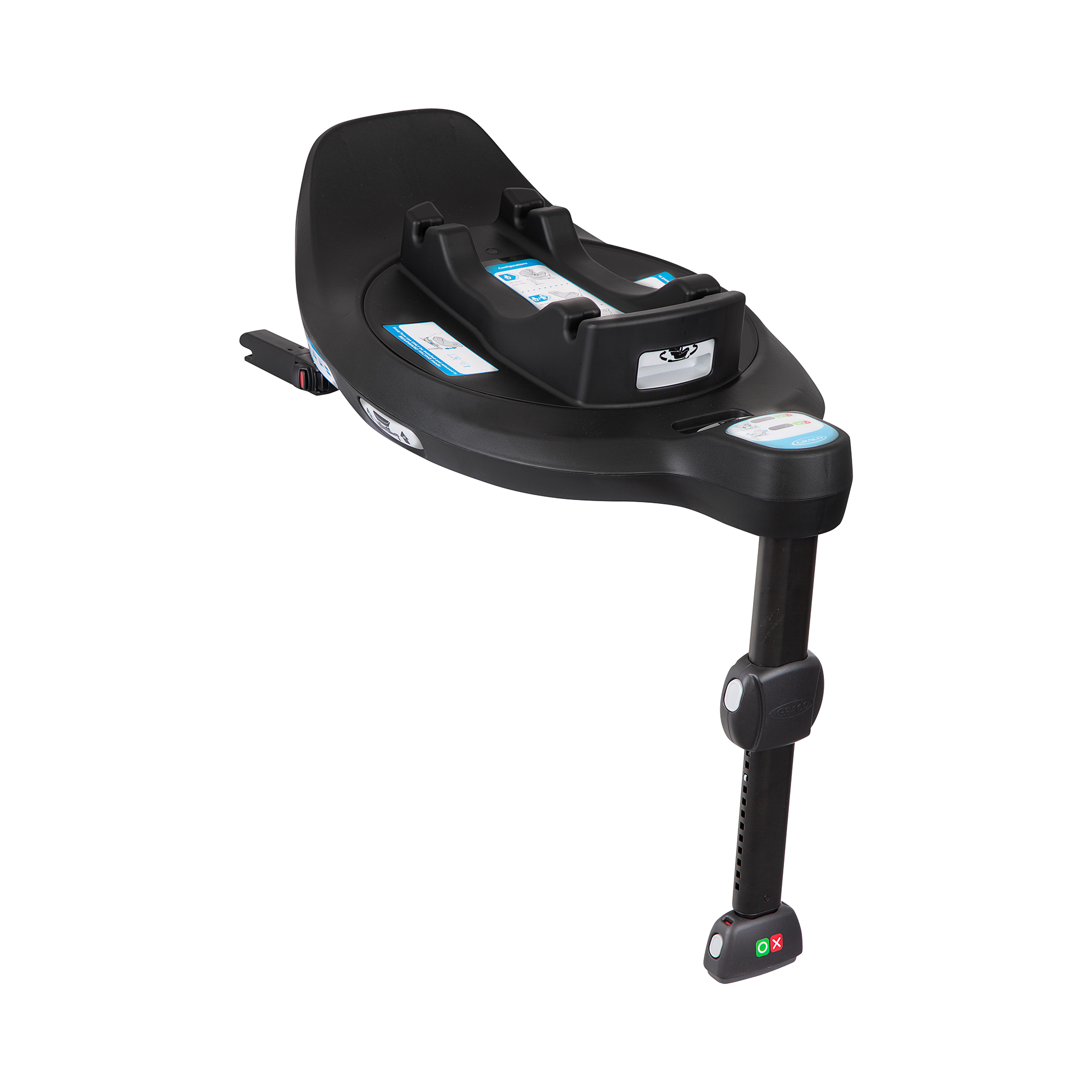Isofix Stationen, GRACO, Schwarz – Produktansicht