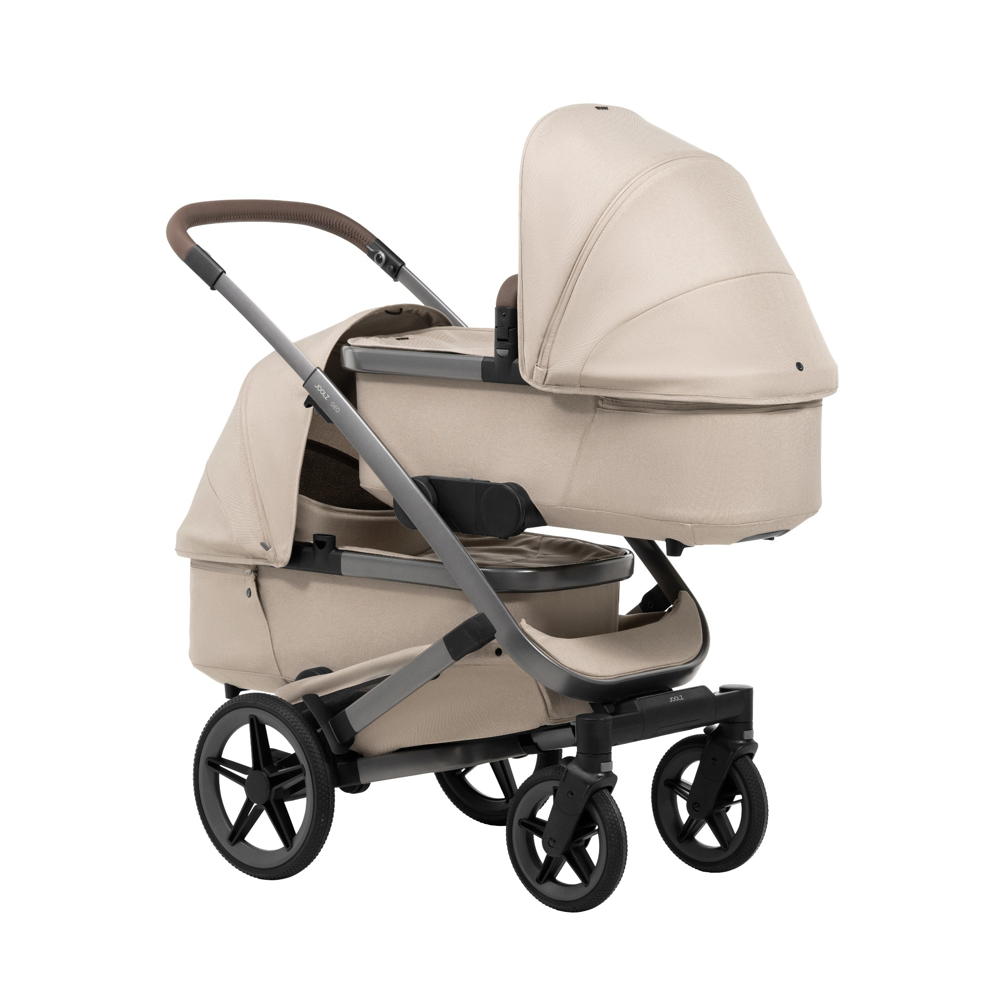 Zwillingswagen & Geschwisterwagen, JOOLZ, Beige – Produktansicht