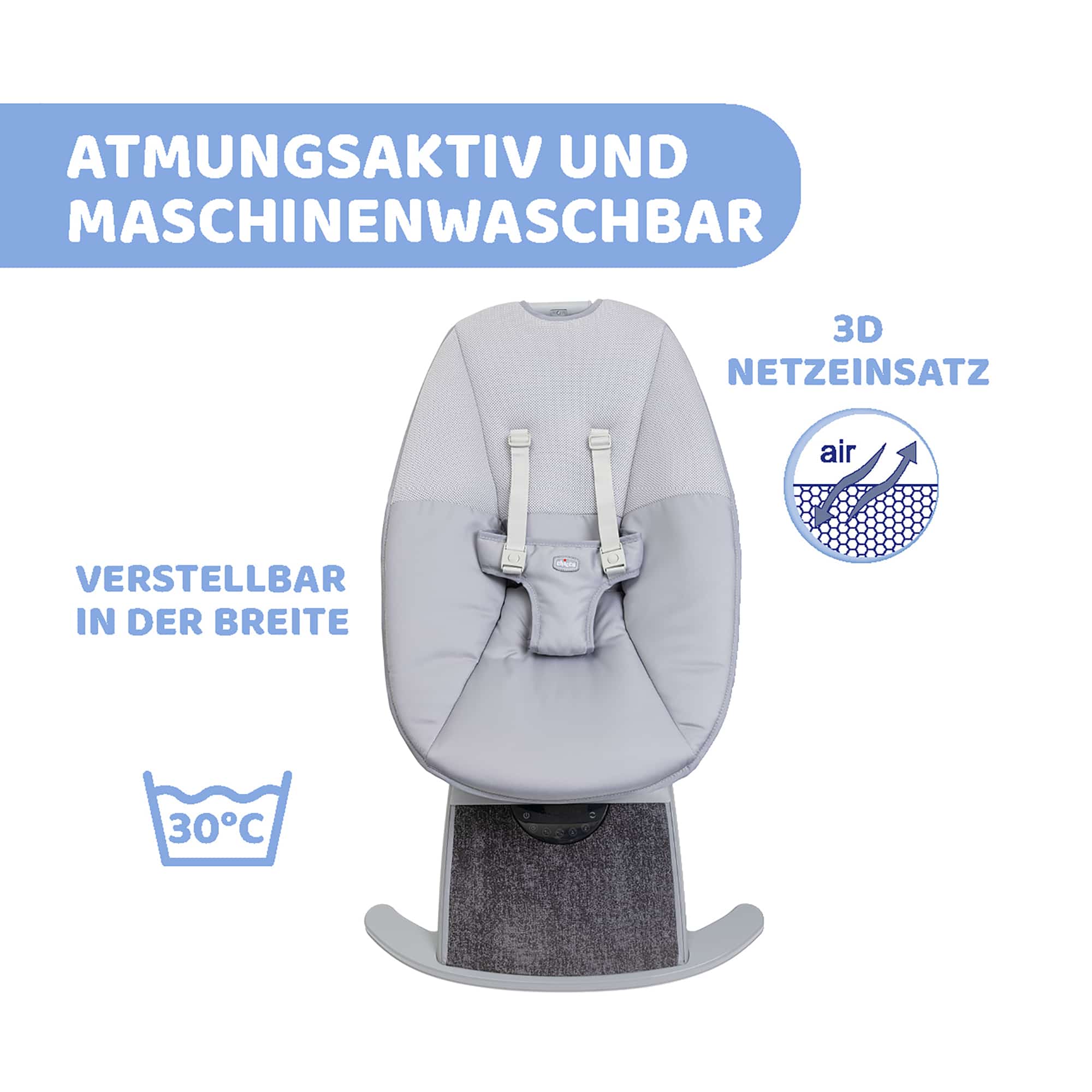 Wippen, chicco, Grau – Produktansicht