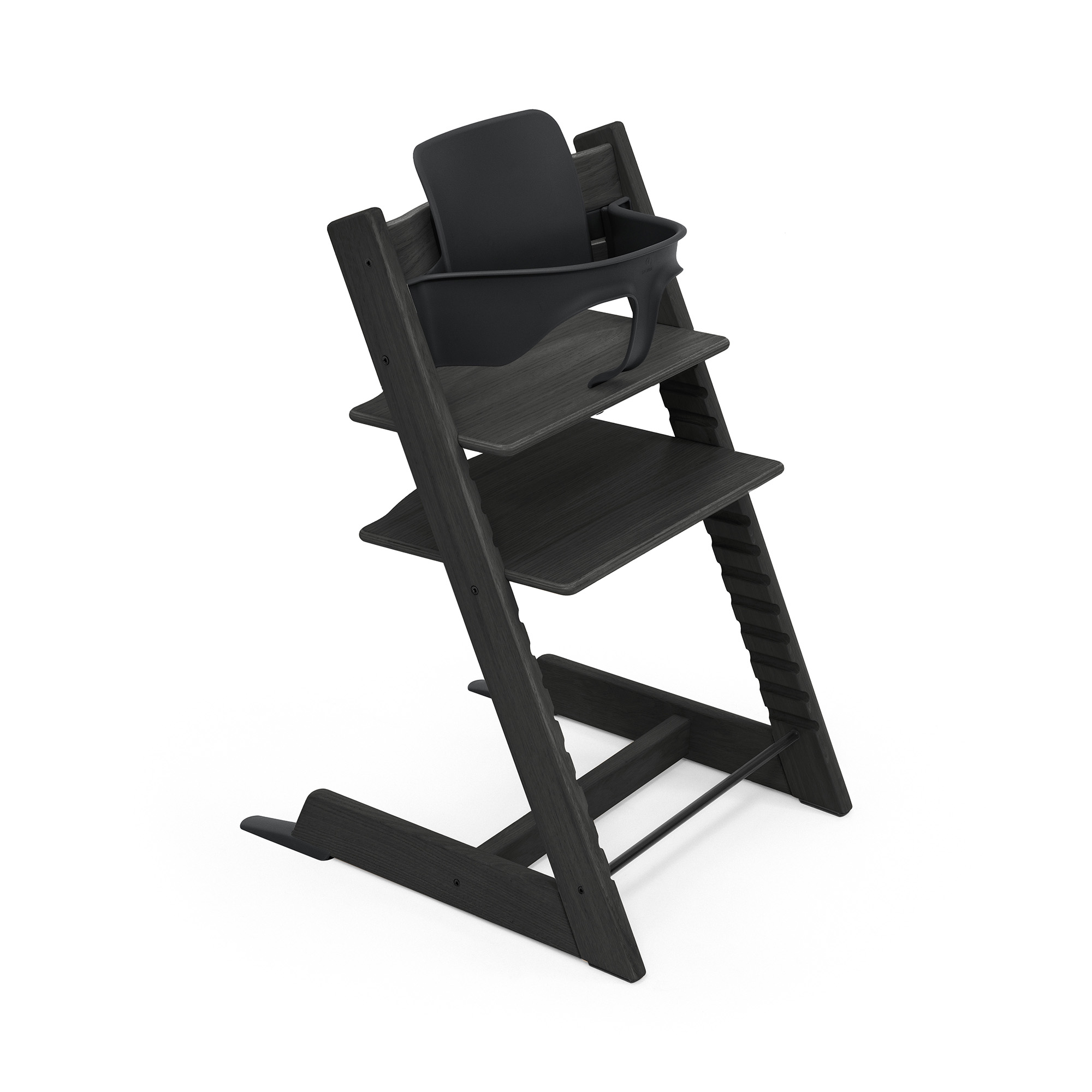 Treppenhochstühle, STOKKE, Schwarz – Produktansicht