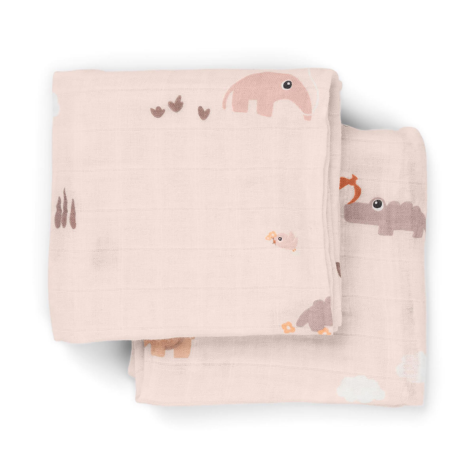Mullwindeln, done by deer, Pink – Produktansicht