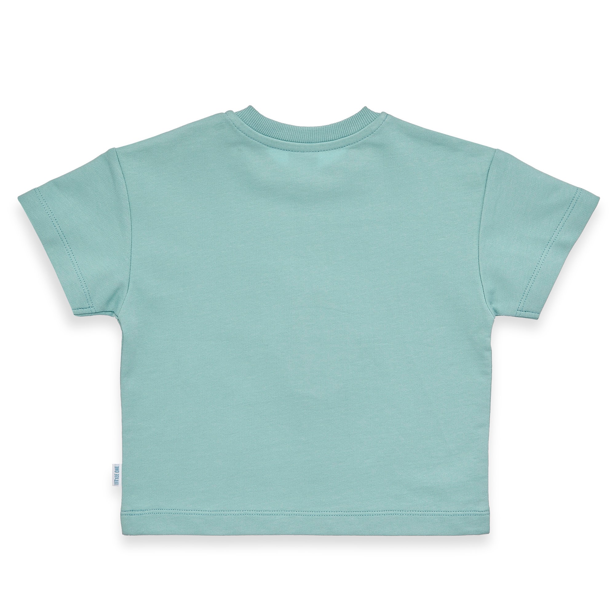 Kurzarmshirts, LITTLE ONE, Blau – Besonderheit: aus 100% Baumwolle