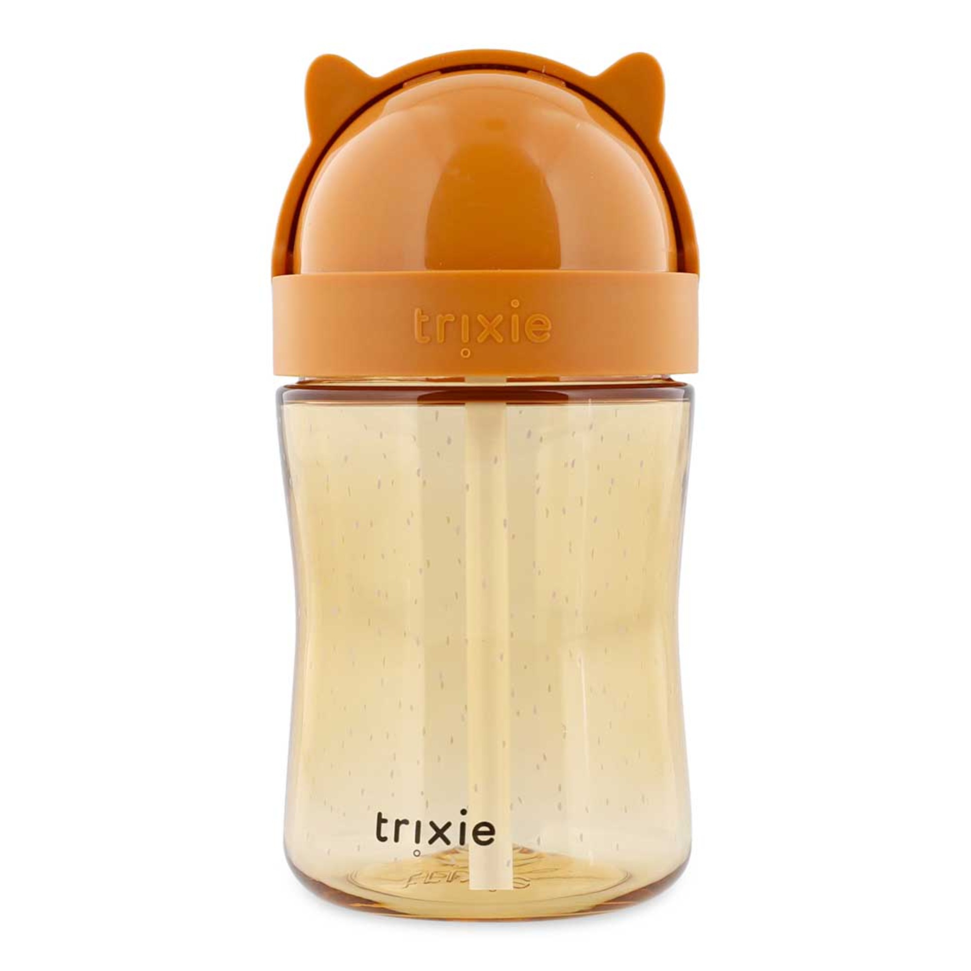 Trinkflaschen mit Strohhalm, trixie, Orange – Produktansicht