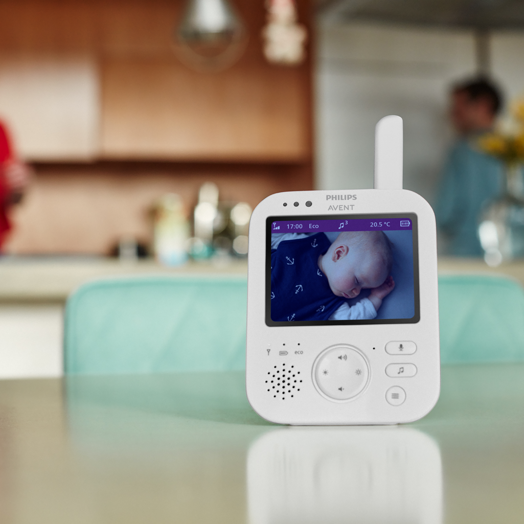 Video Babyphone, PHILIPS AVENT, Weiß – Produktansicht