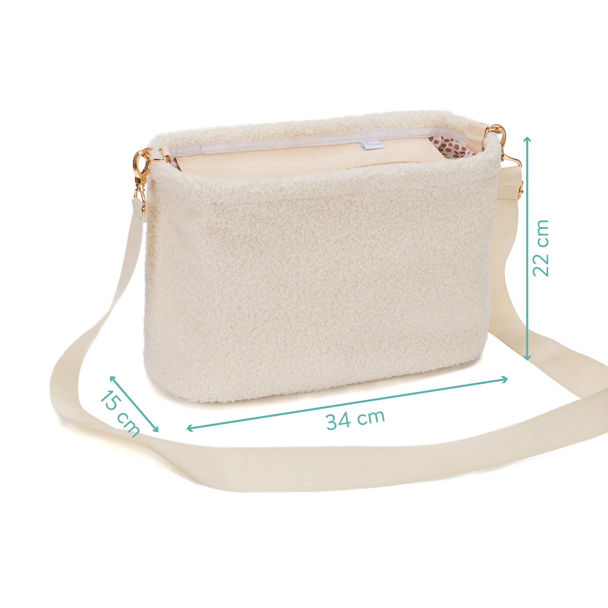 Wickeltaschen, LITTLE ONE, Beige – Produktansicht