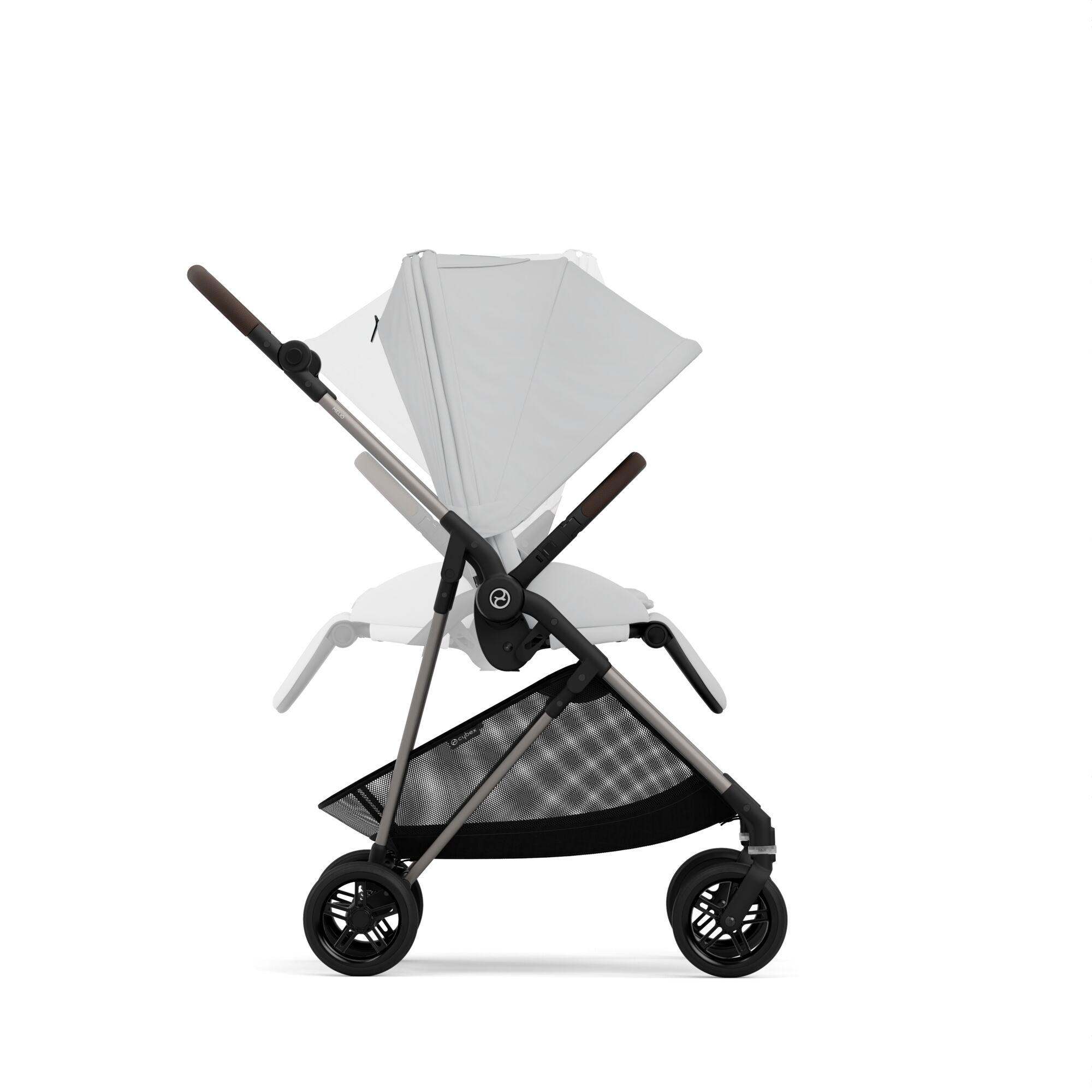 Kombi-Kinderwagen, cybex, Grau – Produktansicht