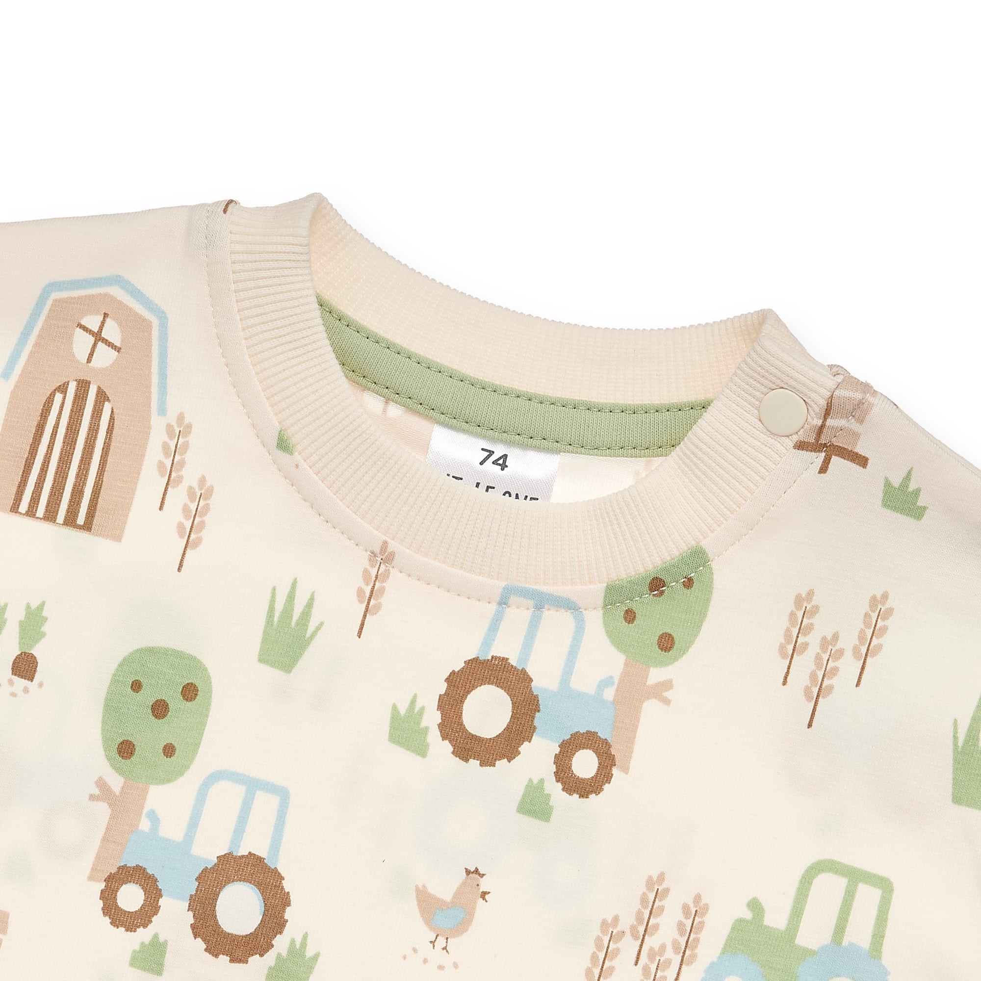 Kurzarmshirts, LITTLE ONE, Weiß – Produktansicht