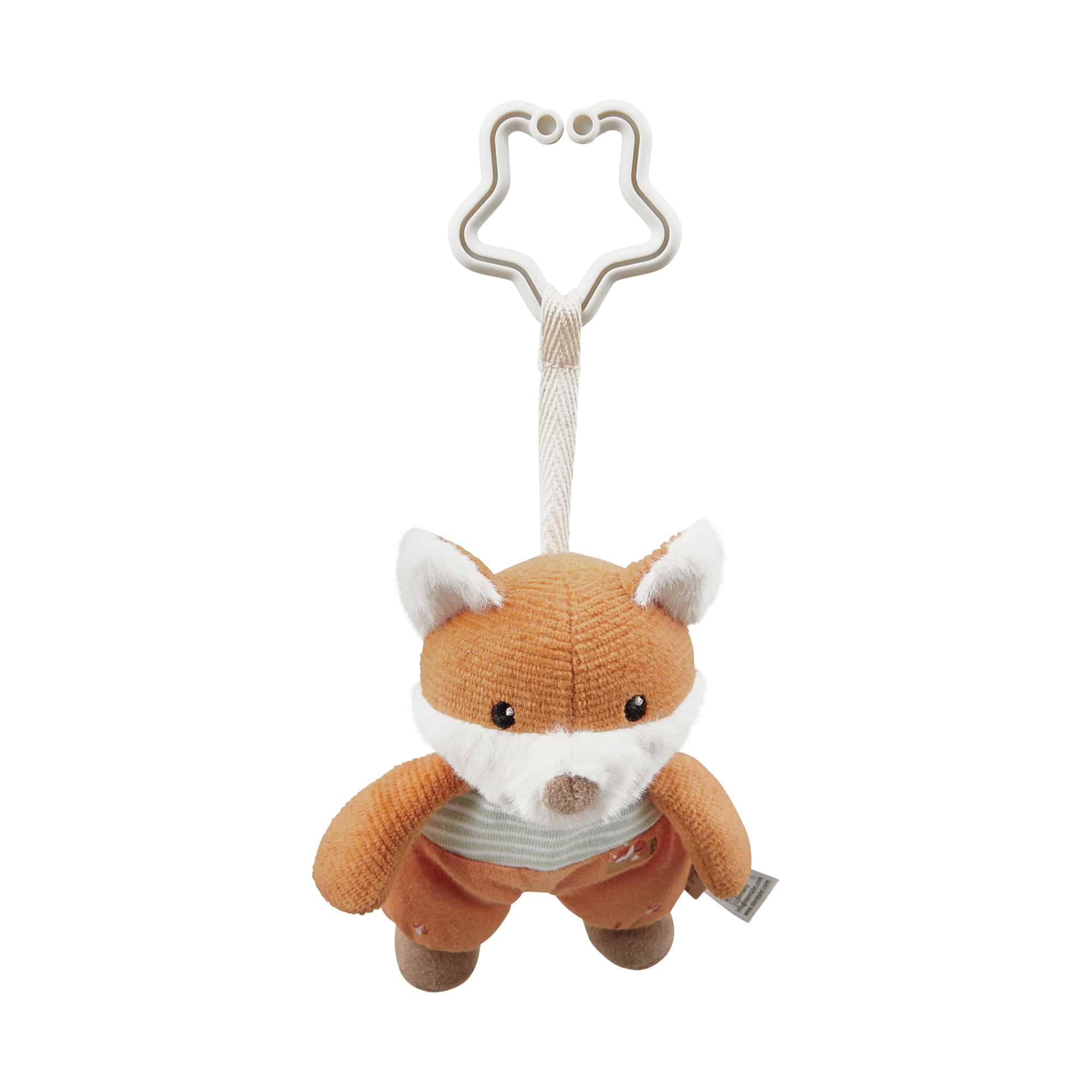 Sterntaler Kuscheltiere, Sterntaler, Rot – Besonderheit: mit Befestigungsring und Rassel