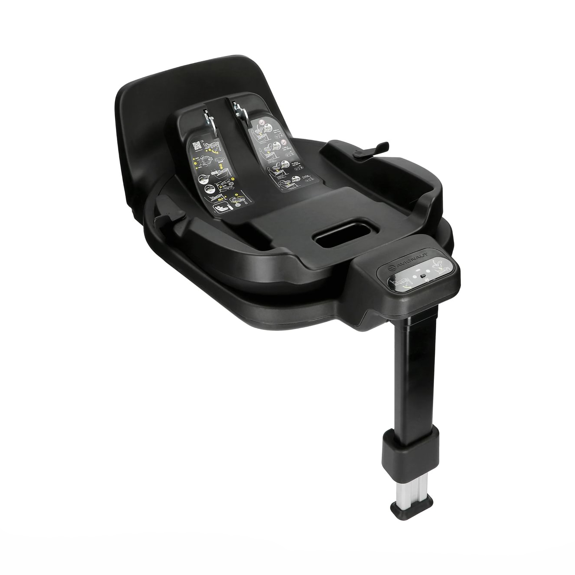 Isofix Stationen, AVIONAUT, Schwarz – Produktansicht