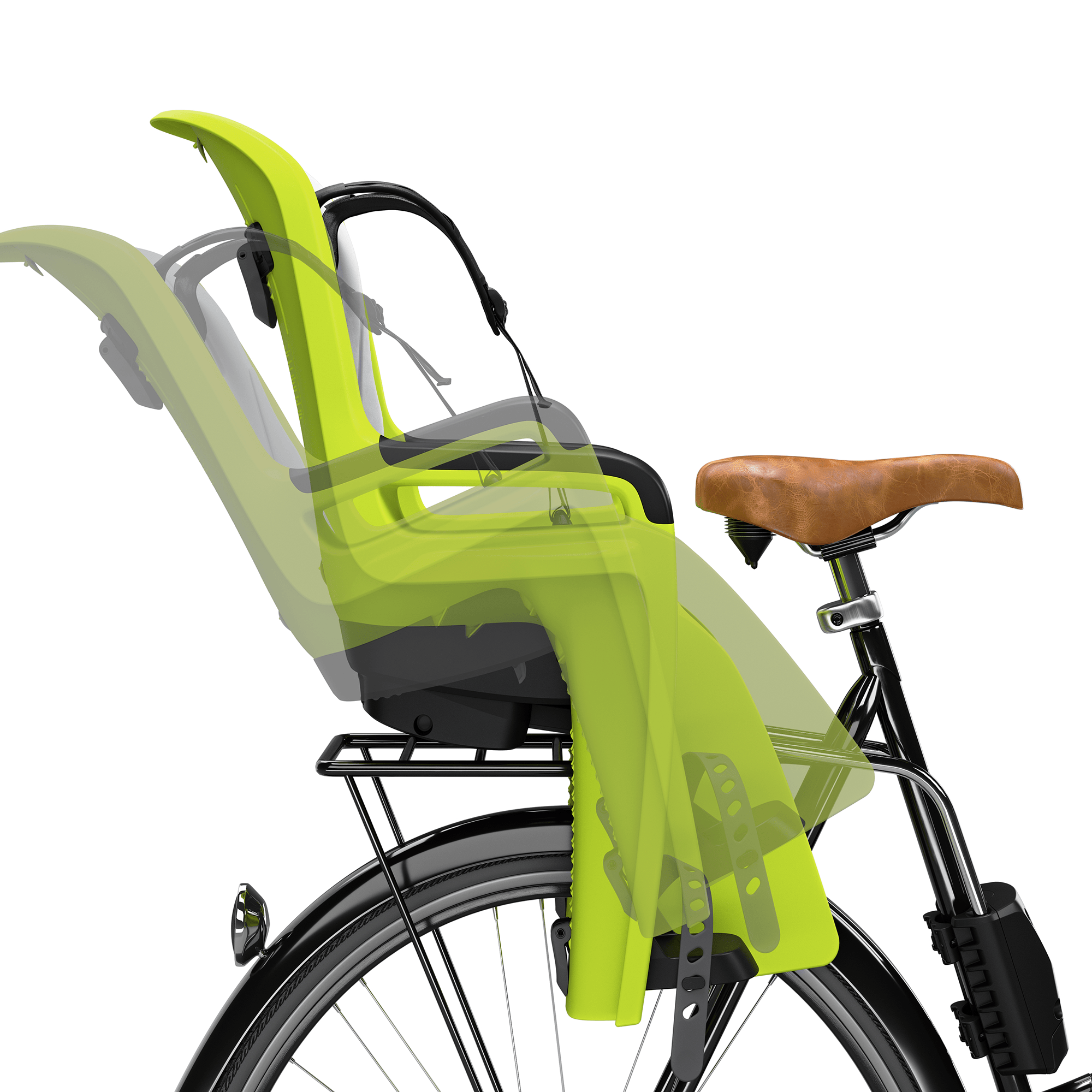 Fahrradsitze, THULE, Grau – Produktansicht