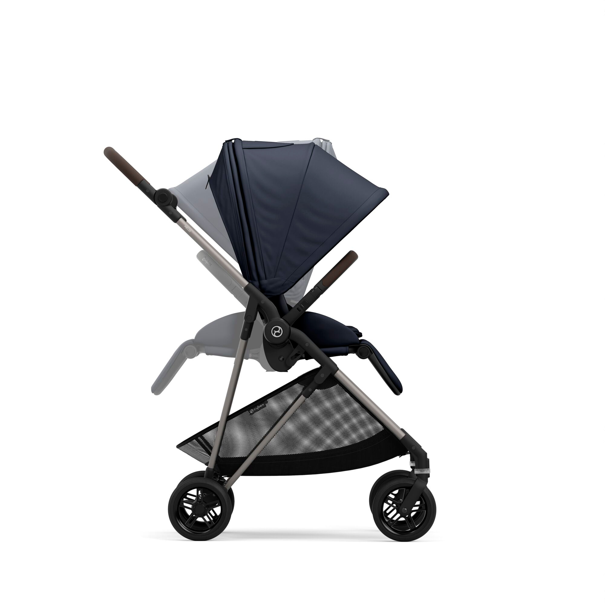 Kombi-Kinderwagen, cybex, Blau – Produktansicht
