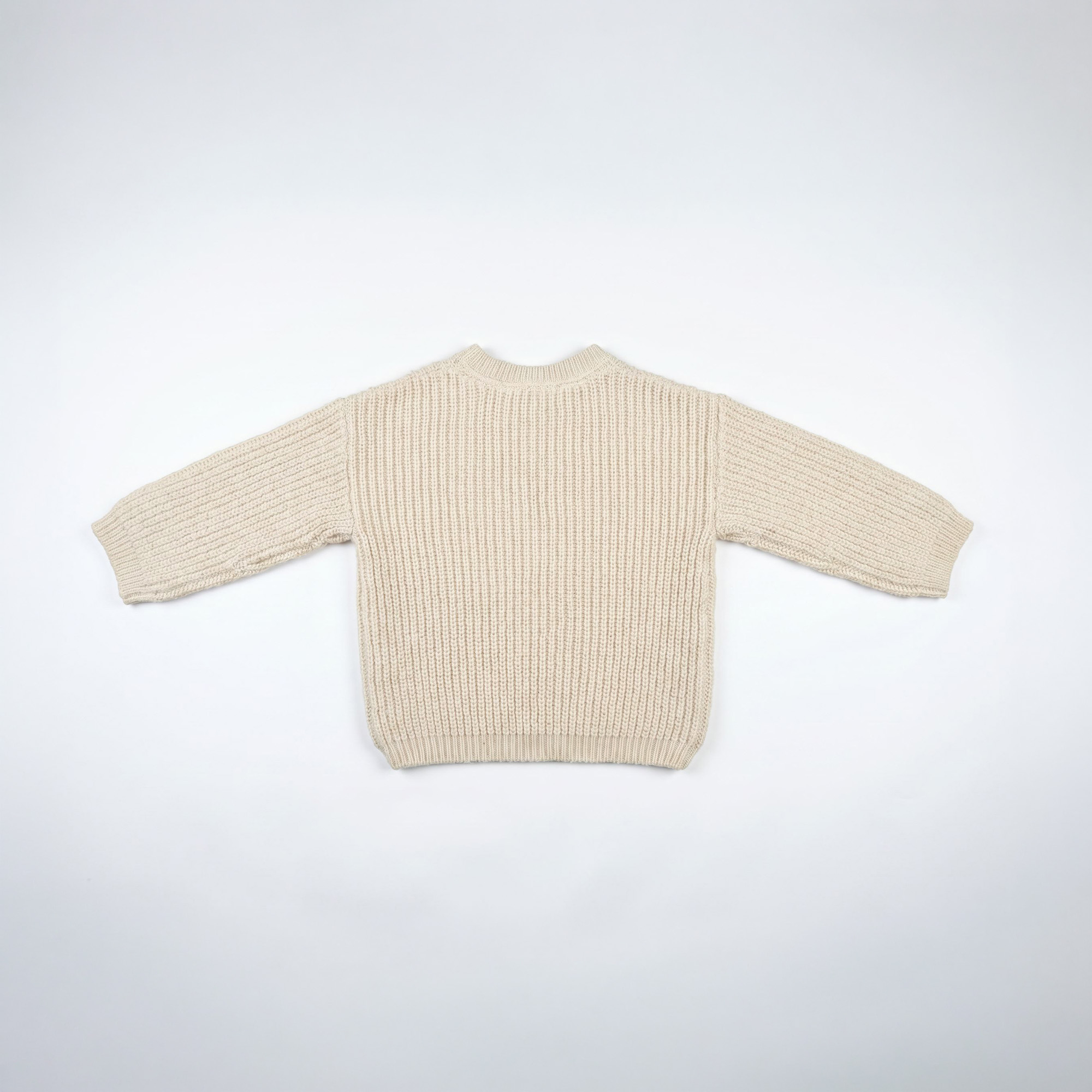 Strickpullover, LITTLE ONE, Beige – Produktansicht