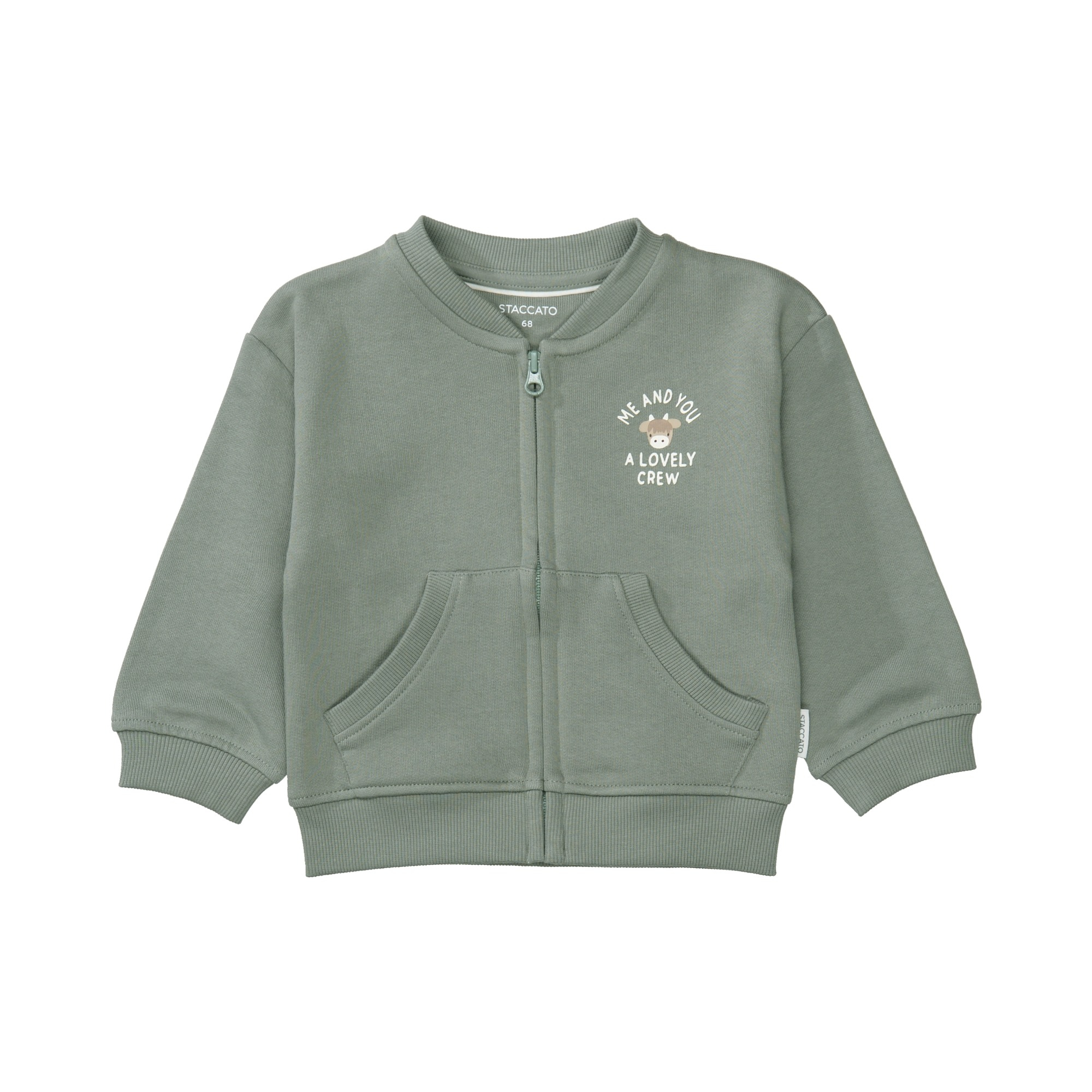 Sweat-, Fleece- & Strickjacken, STACCATO, Grün – Produktansicht
