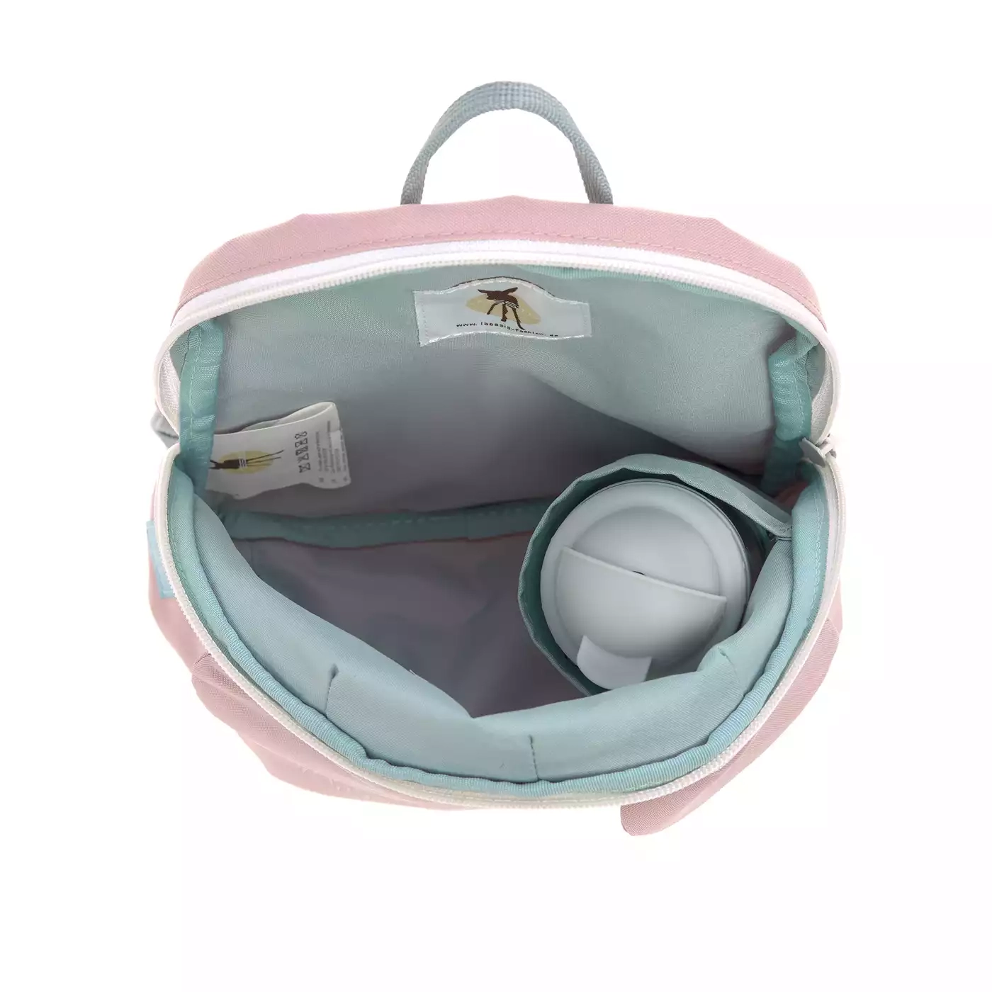 Kinderrucksäcke, LÄSSIG, Pink – Produktansicht