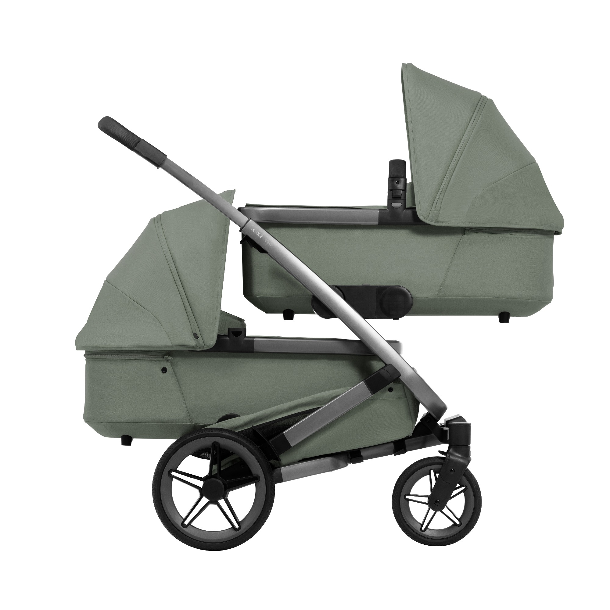 Zwillingswagen & Geschwisterwagen, JOOLZ, Grün – Produktansicht