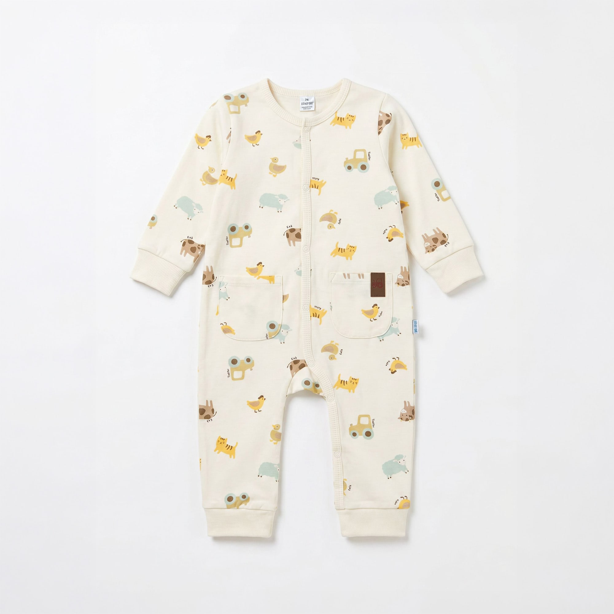 Schlafanzüge, LITTLE ONE, Weiß – Produktansicht