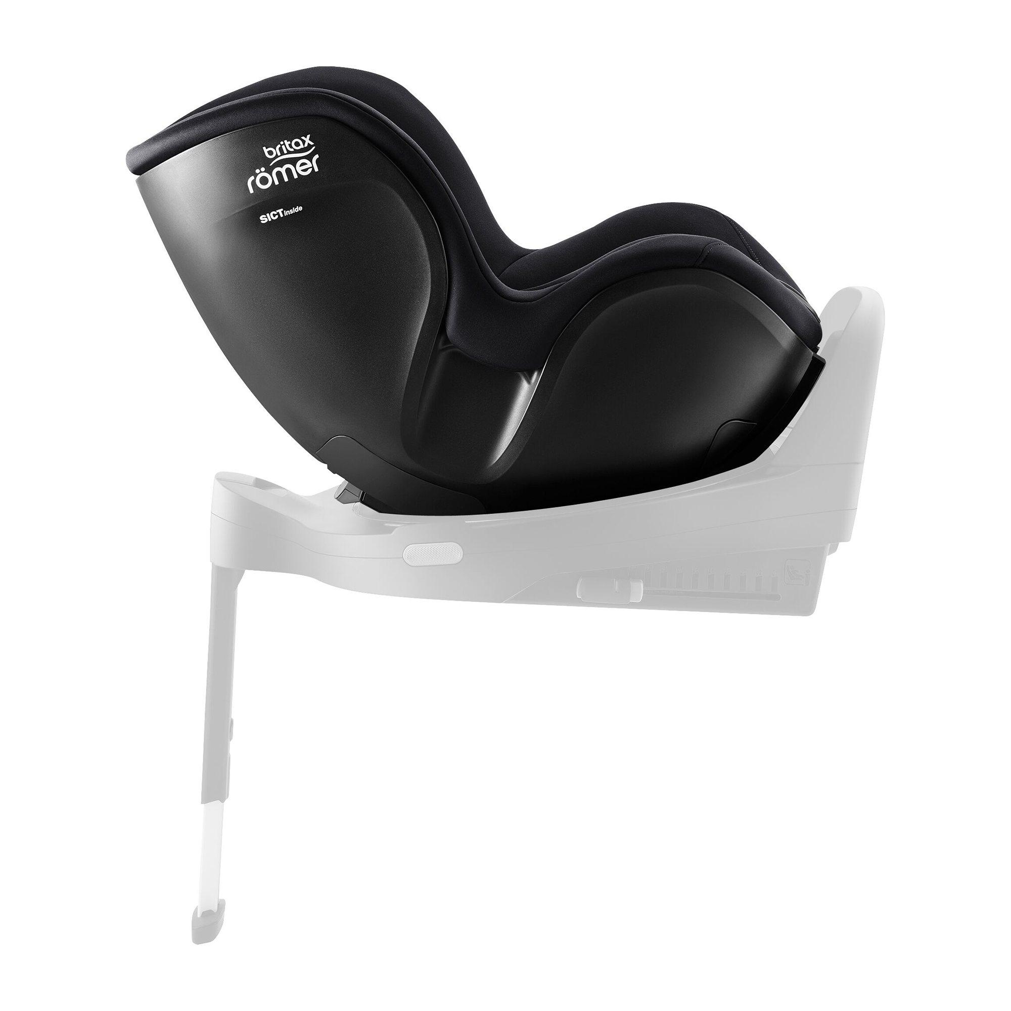 Reboarder 0-18 kg, Gruppe 0+/1, Britax Diamond, Schwarz – Produktansicht