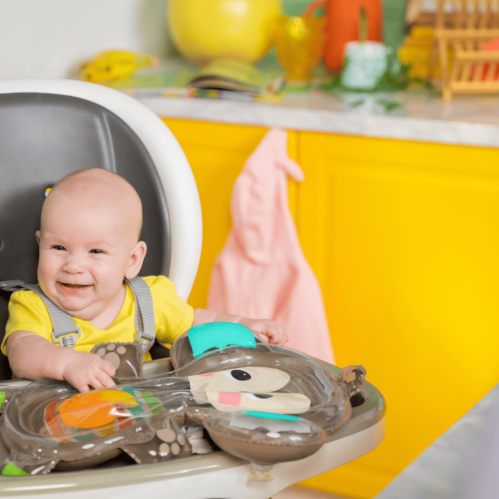 Krabbeldecken, BrightStarts, Braun – Produktansicht