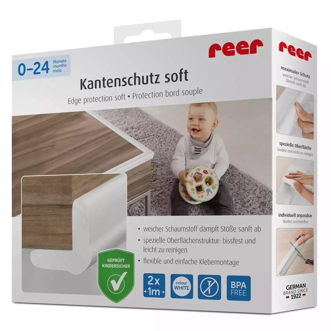 Kantenschutz soft reer Weiß 2000582162804 1