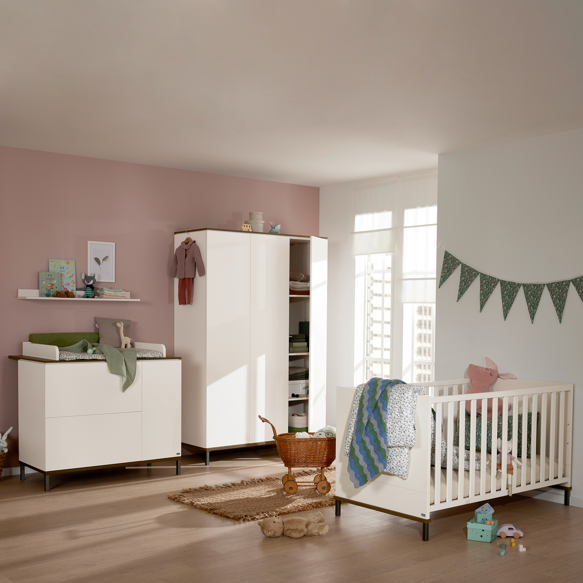 Gitterbetten, Yuny by PAIDI, Weiß – Produktansicht