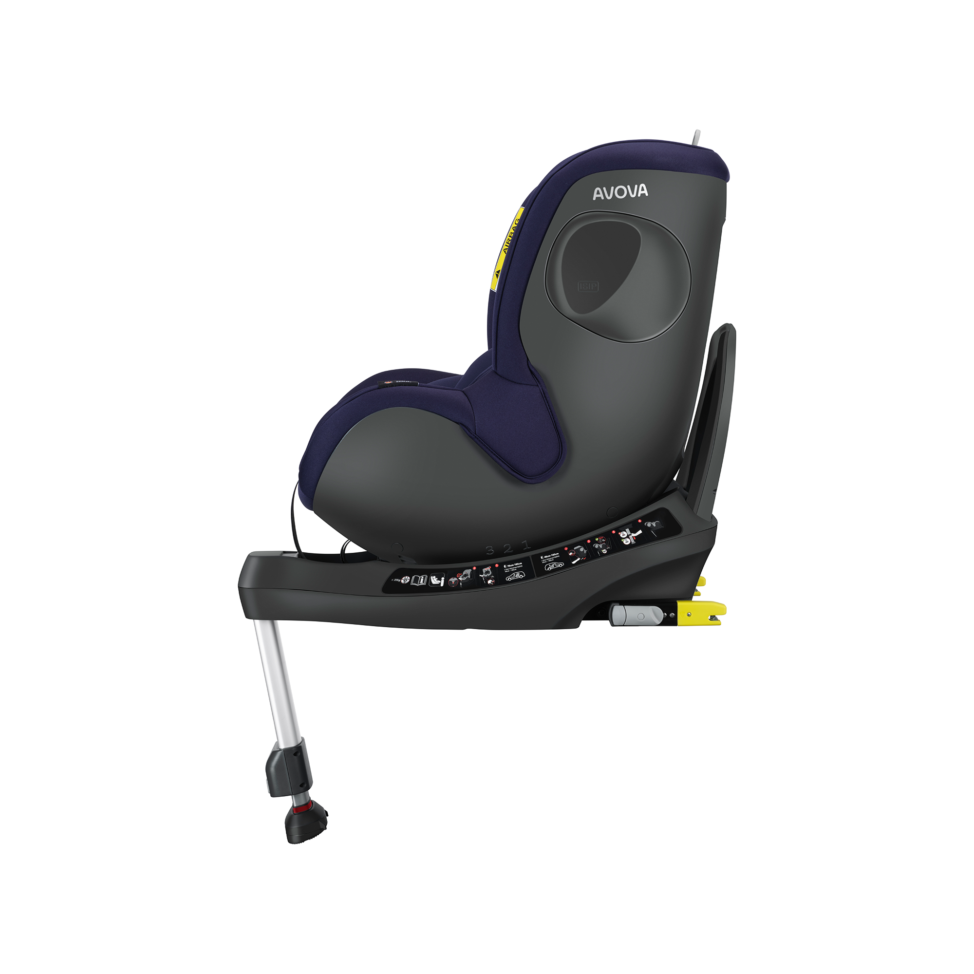 Reboarder 0-18 kg, Gruppe 0+/1, AVOVA, Blau – Produktansicht