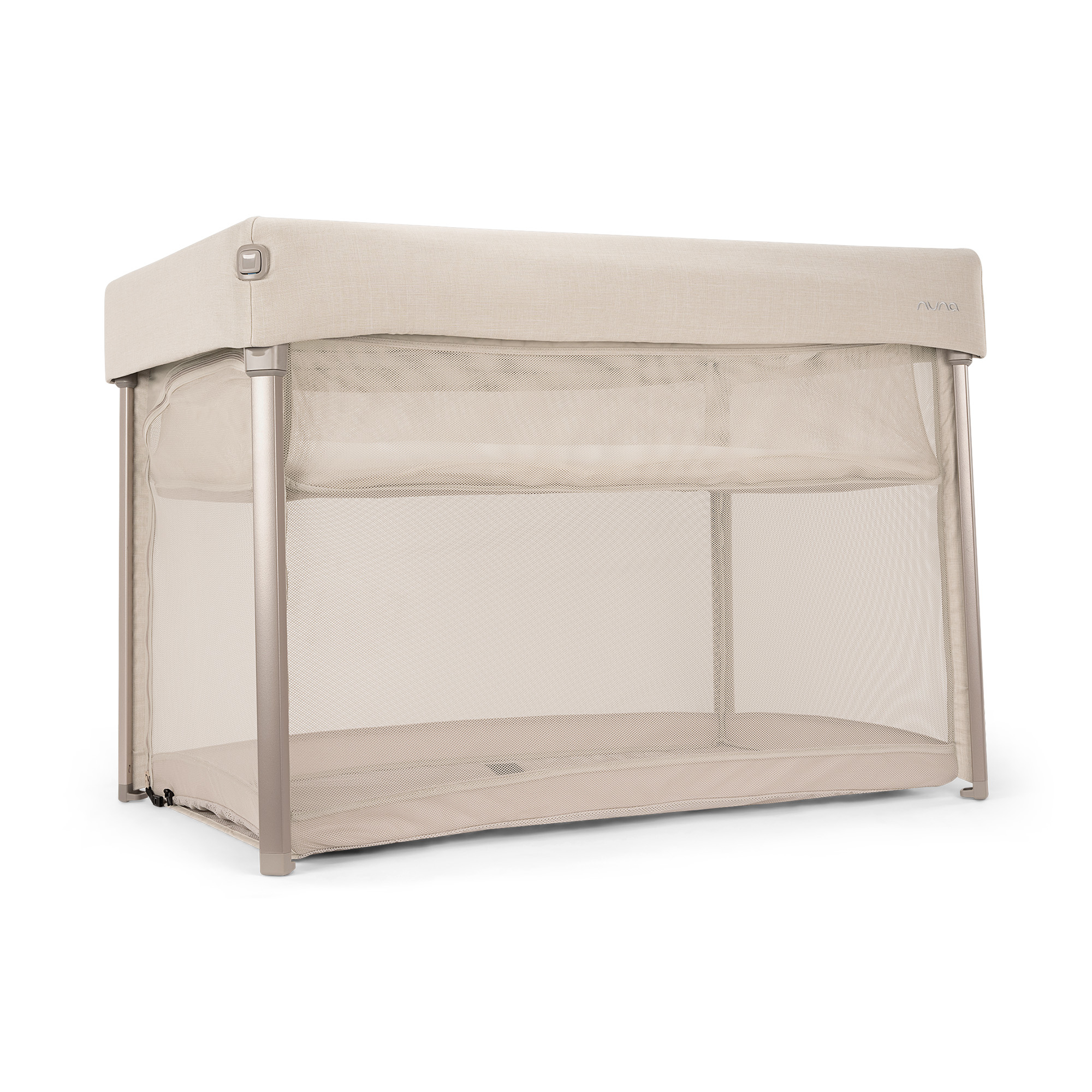 Reisebetten & Zubehör, nuna, Beige – Besonderheit: mit herausnehmbarer Liegeerhöhung