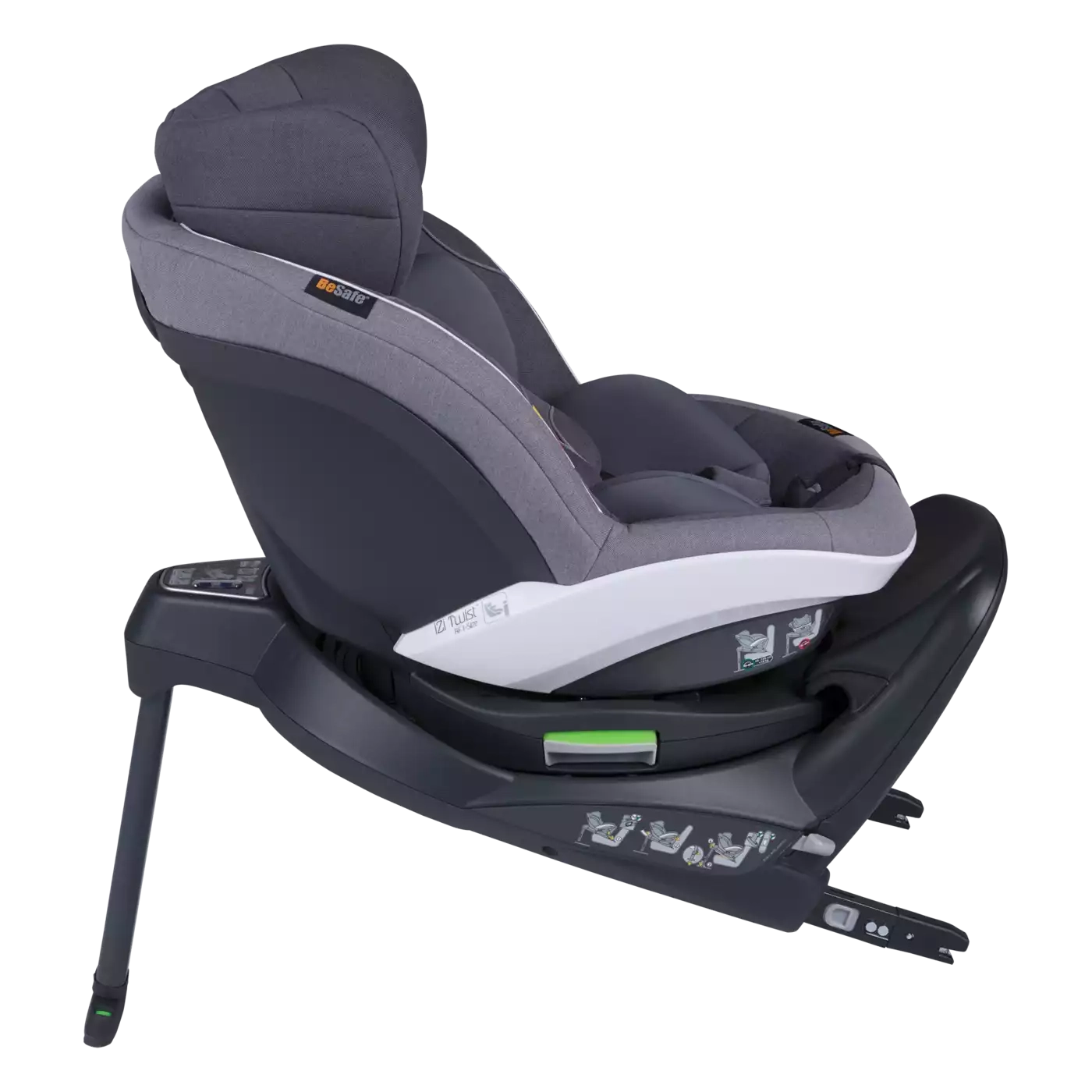 Reboarder 0-18 kg, Gruppe 0+/1, BeSafe, Grau – Produktansicht