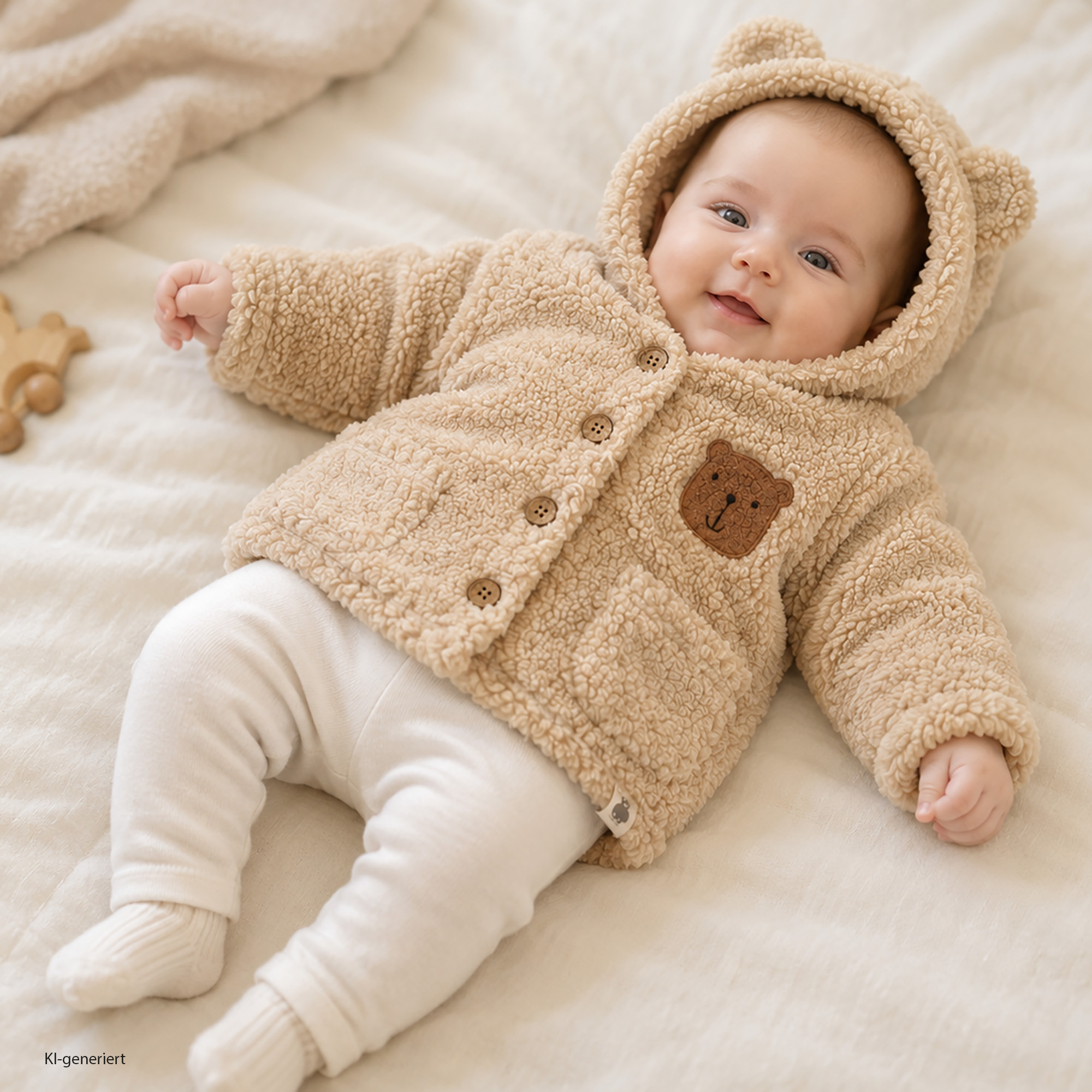 Jacken, LITTLE, Beige – Produktansicht