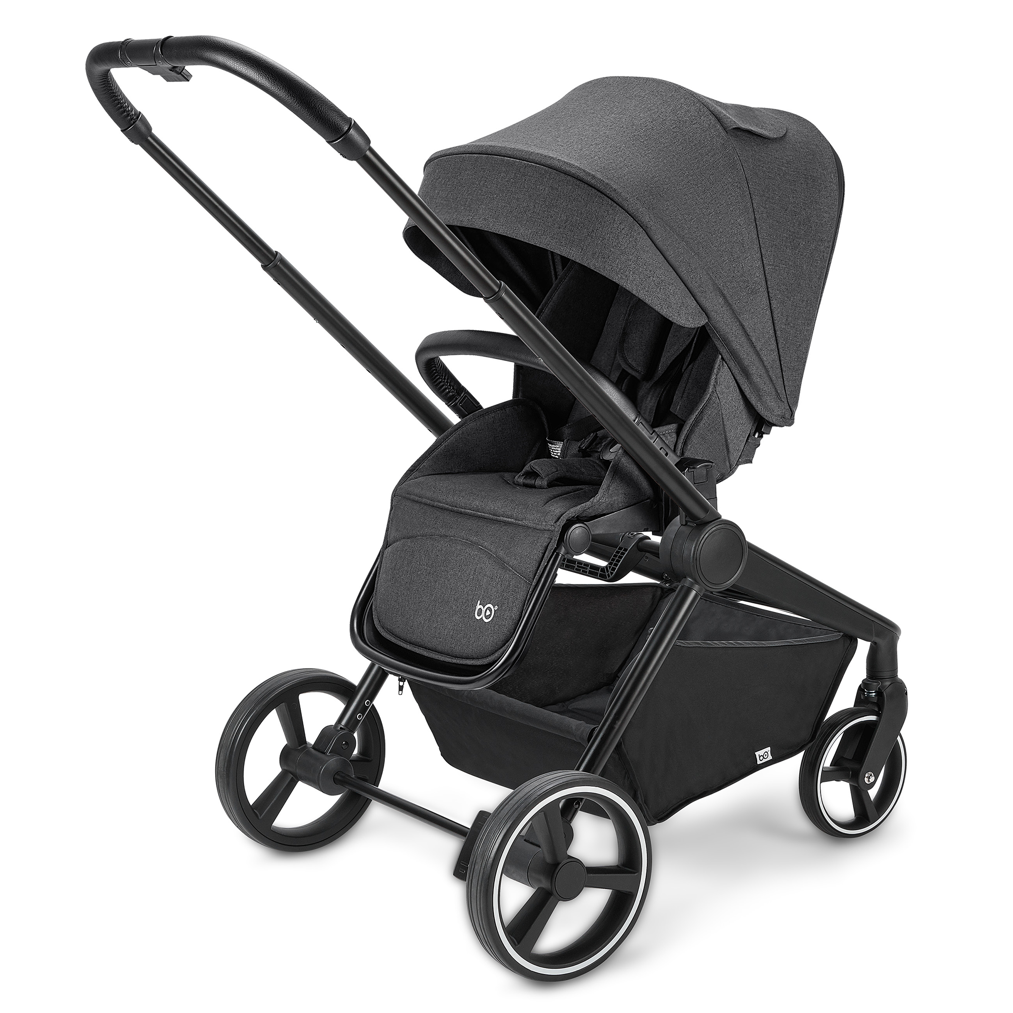 Kombi-Kinderwagen, B.O. StartKlar, Schwarz – Produktansicht