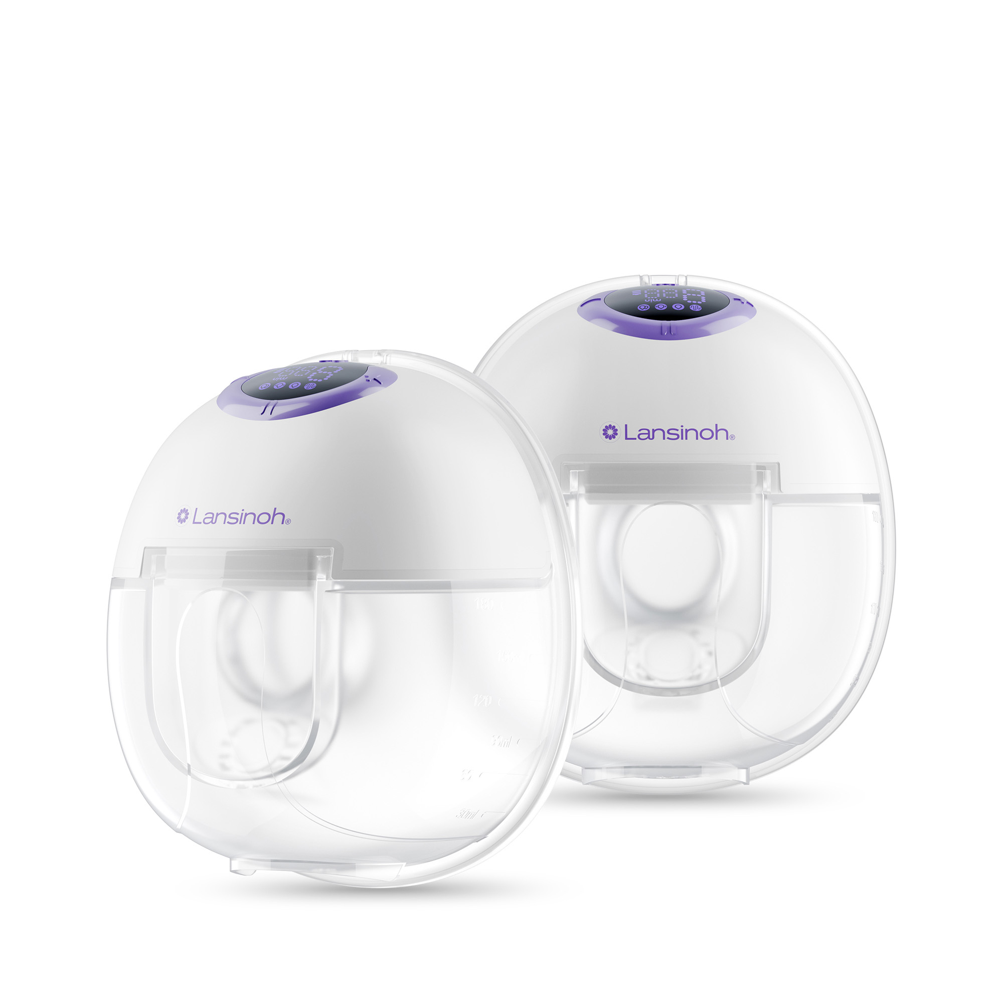 Hands Free Milchpumpen, Lansinoh, Weiß – Produktansicht