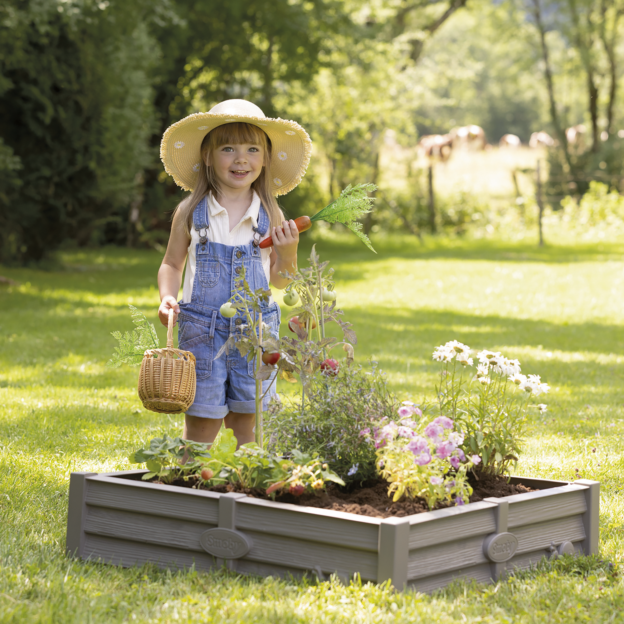 Sandkasten, Smoby, Grau – Produktansicht