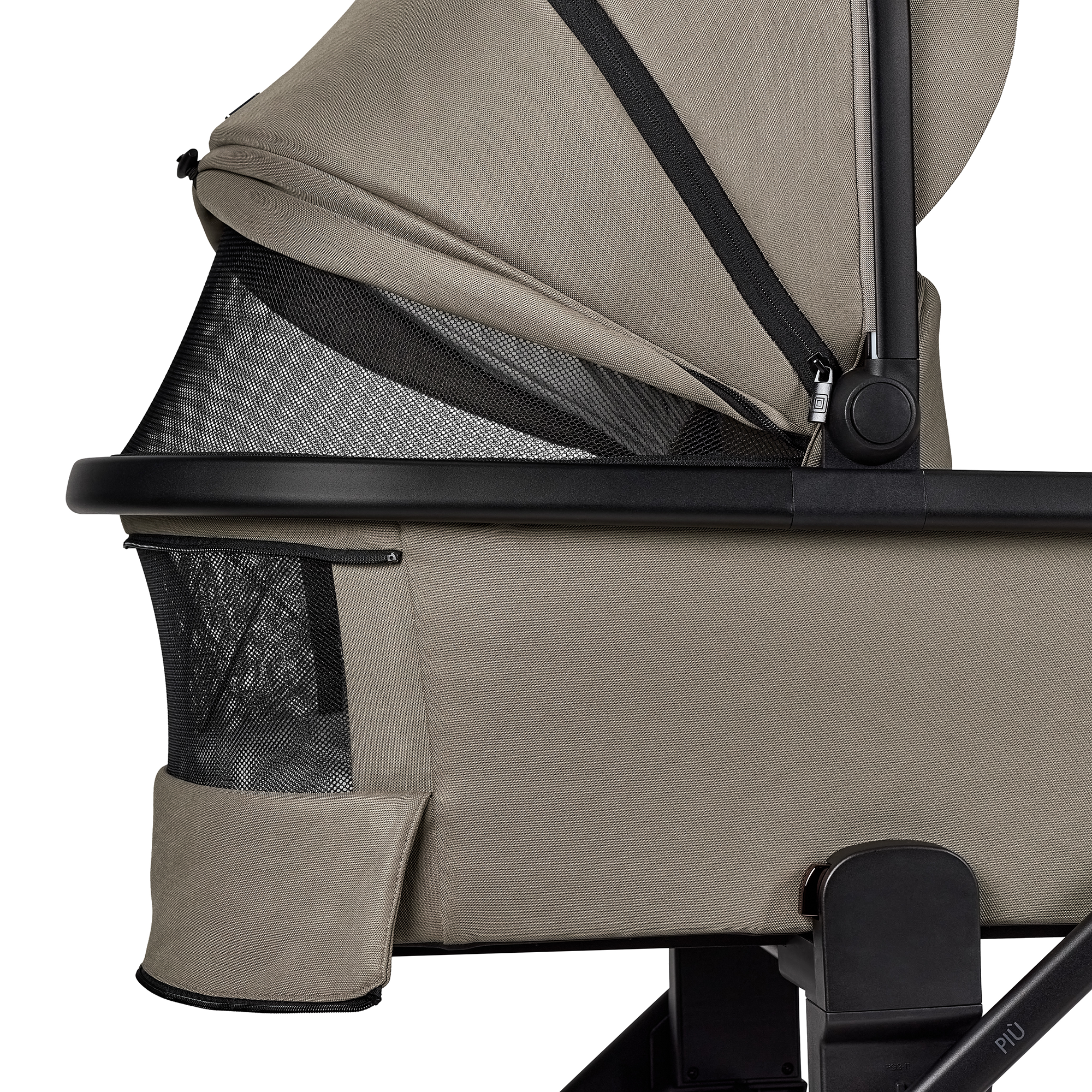 Kombi-Kinderwagen, MOON, Beige – Produktansicht