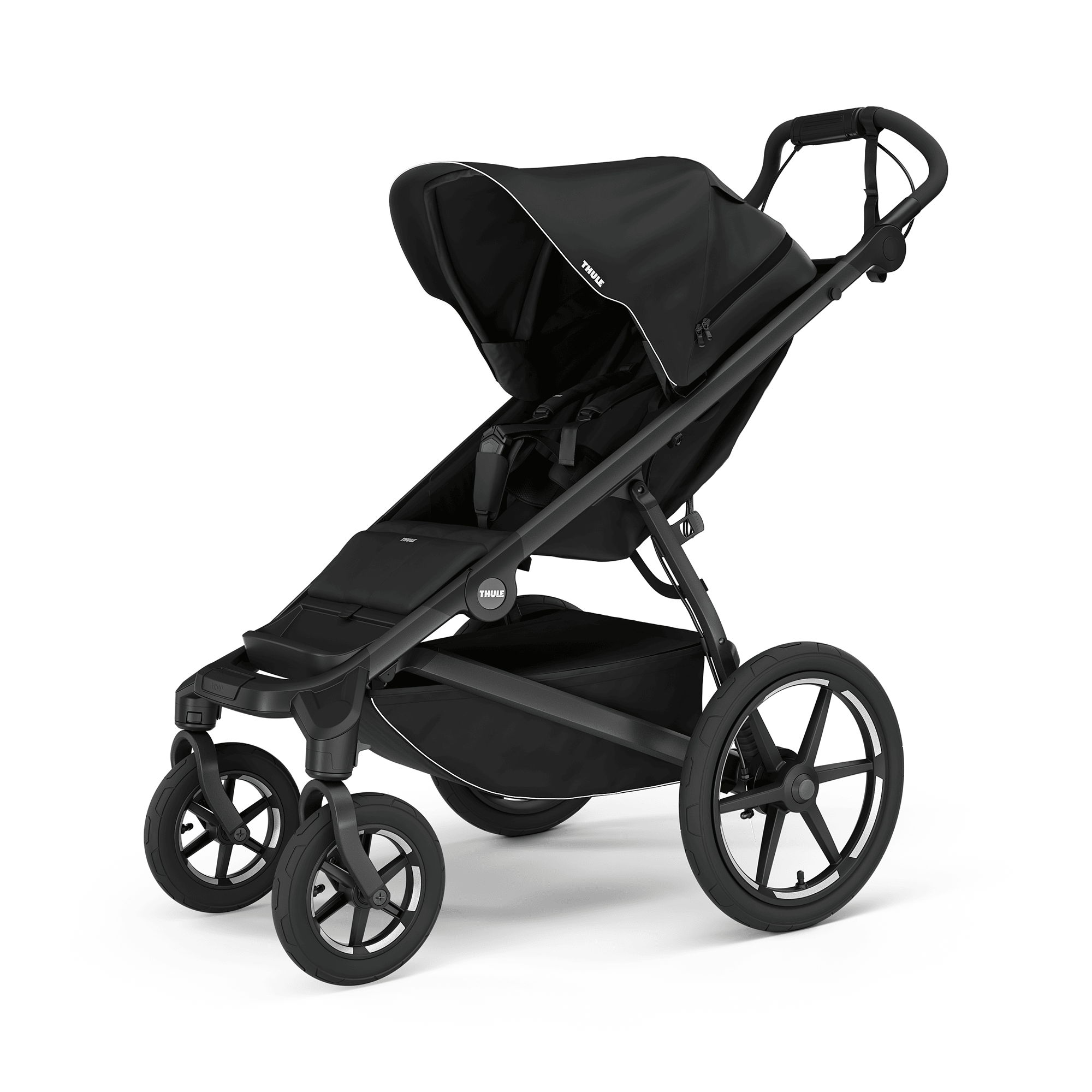 Kombi-Kinderwagen, THULE, Schwarz – Produktansicht