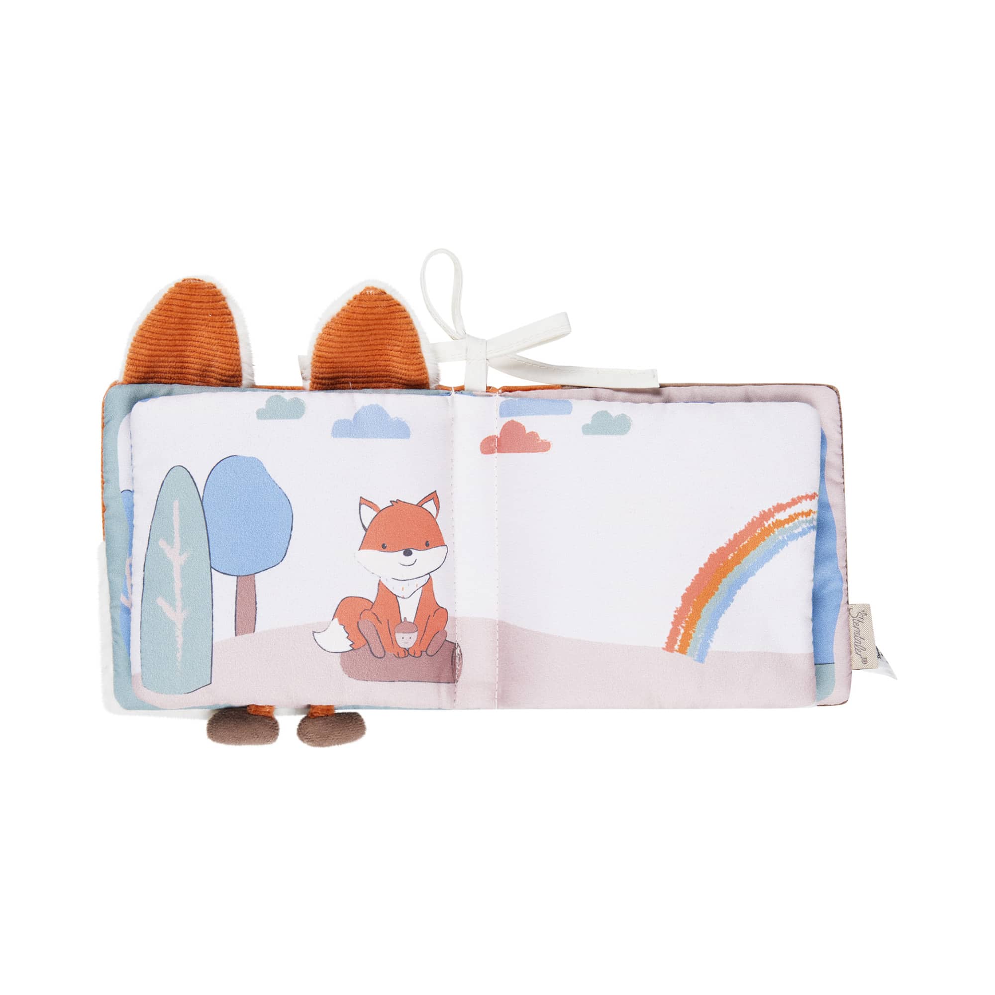 Stoffbücher, Sterntaler, Rot – Produktansicht