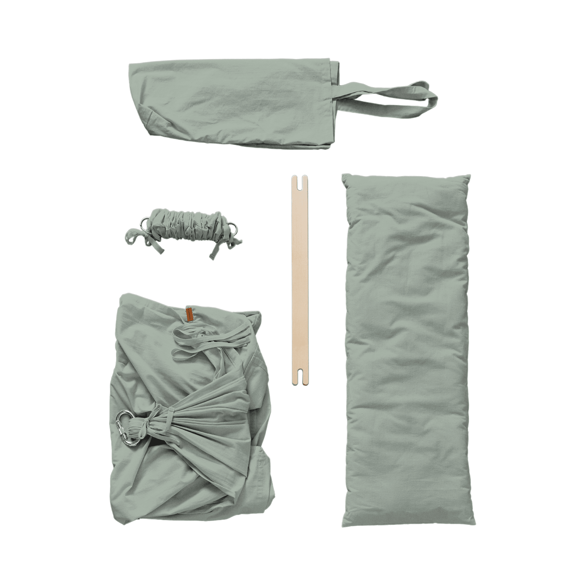 Federwiege, MEMBANTU, Grün – Produktansicht