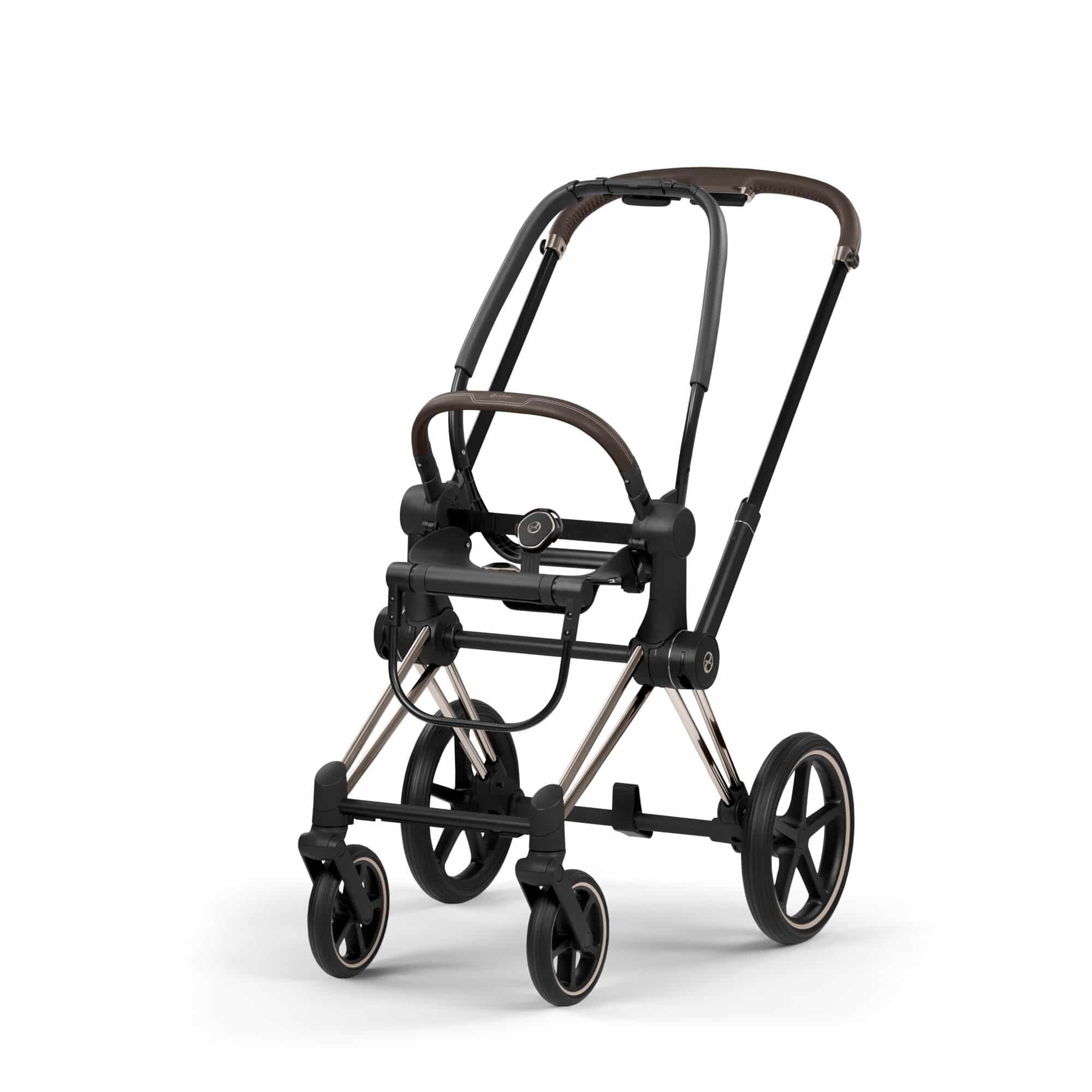 cybex PLATINUM, Gelb – Besonderheit: höchster Komfort durch anpassbare Beinauflage und Allradfederung