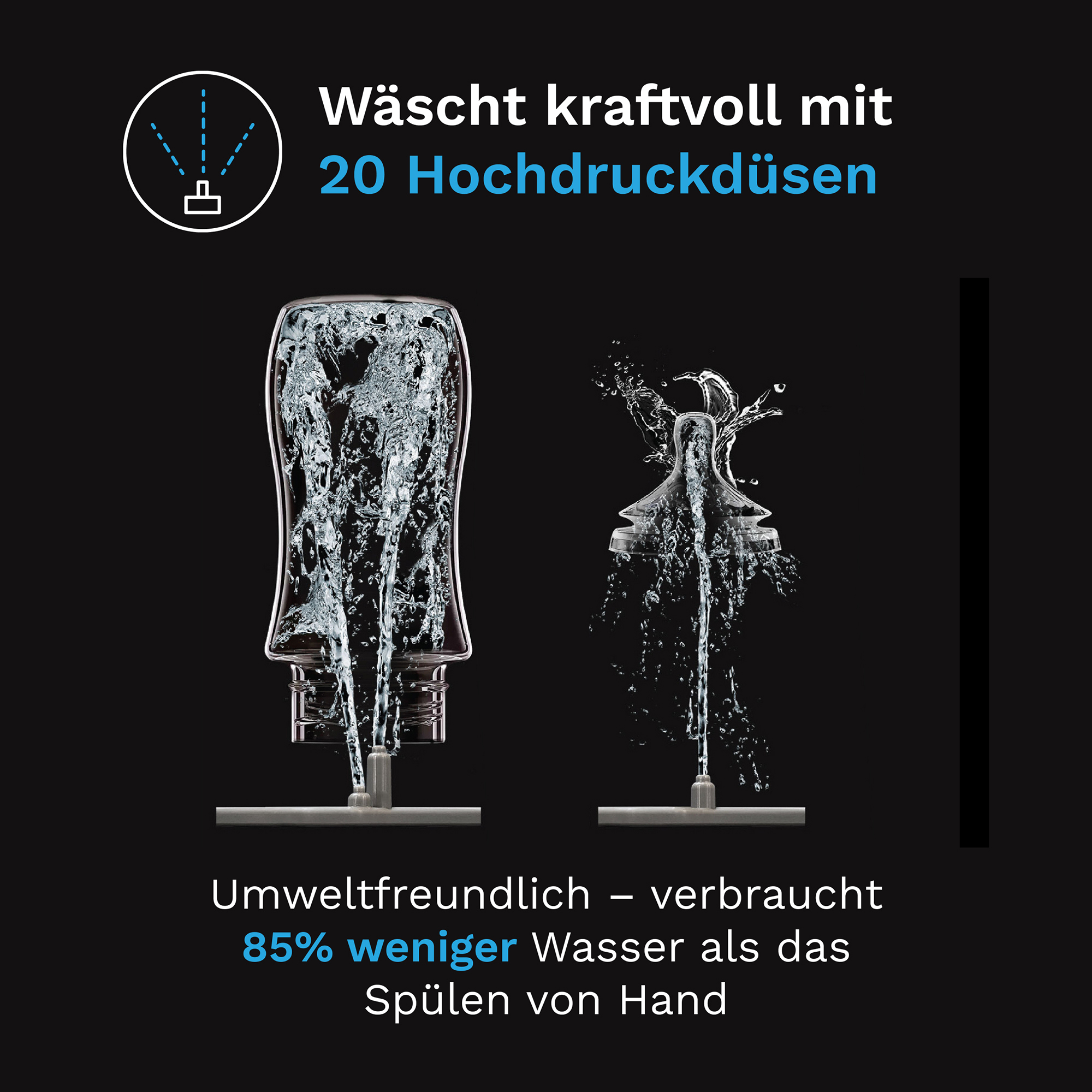 Vaporisatoren, babybrezza, Weiß – Produktansicht