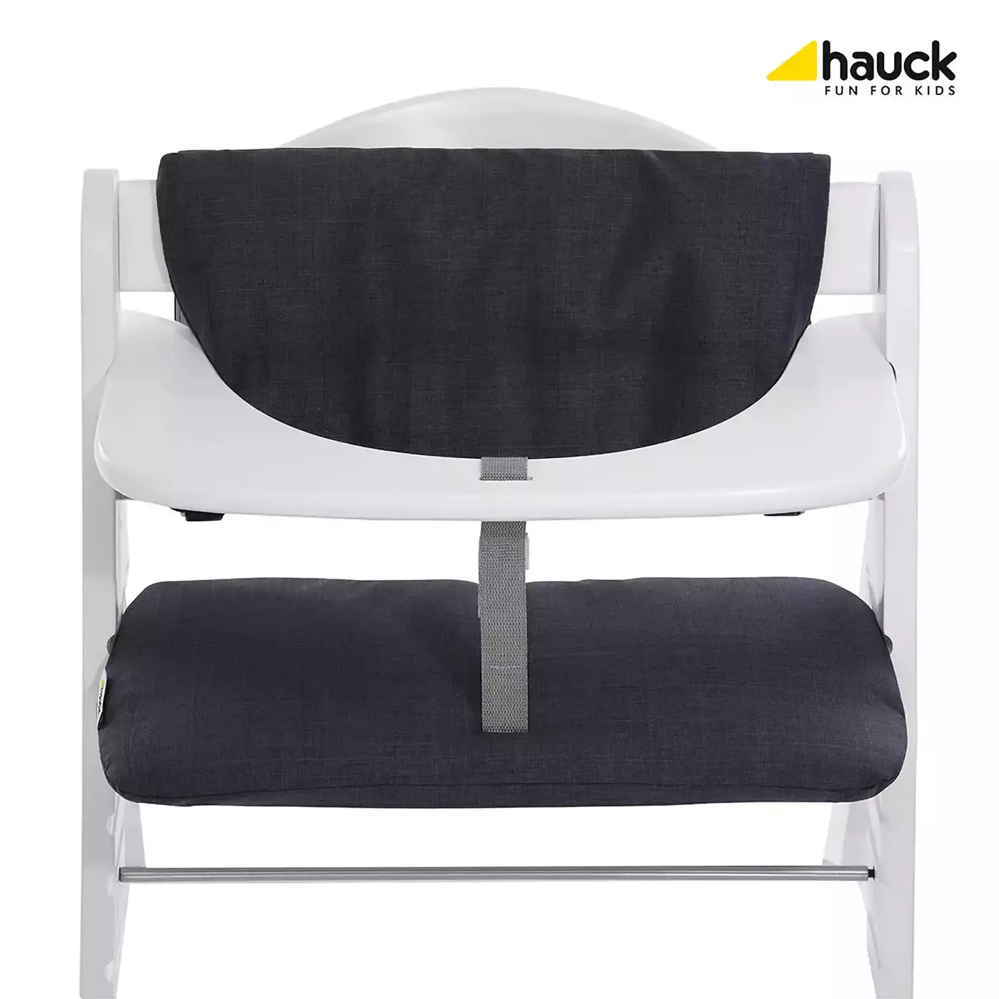 Sitzverkleinerer Deluxe Melange Charcoal hauck Schwarz 2000576707103 3