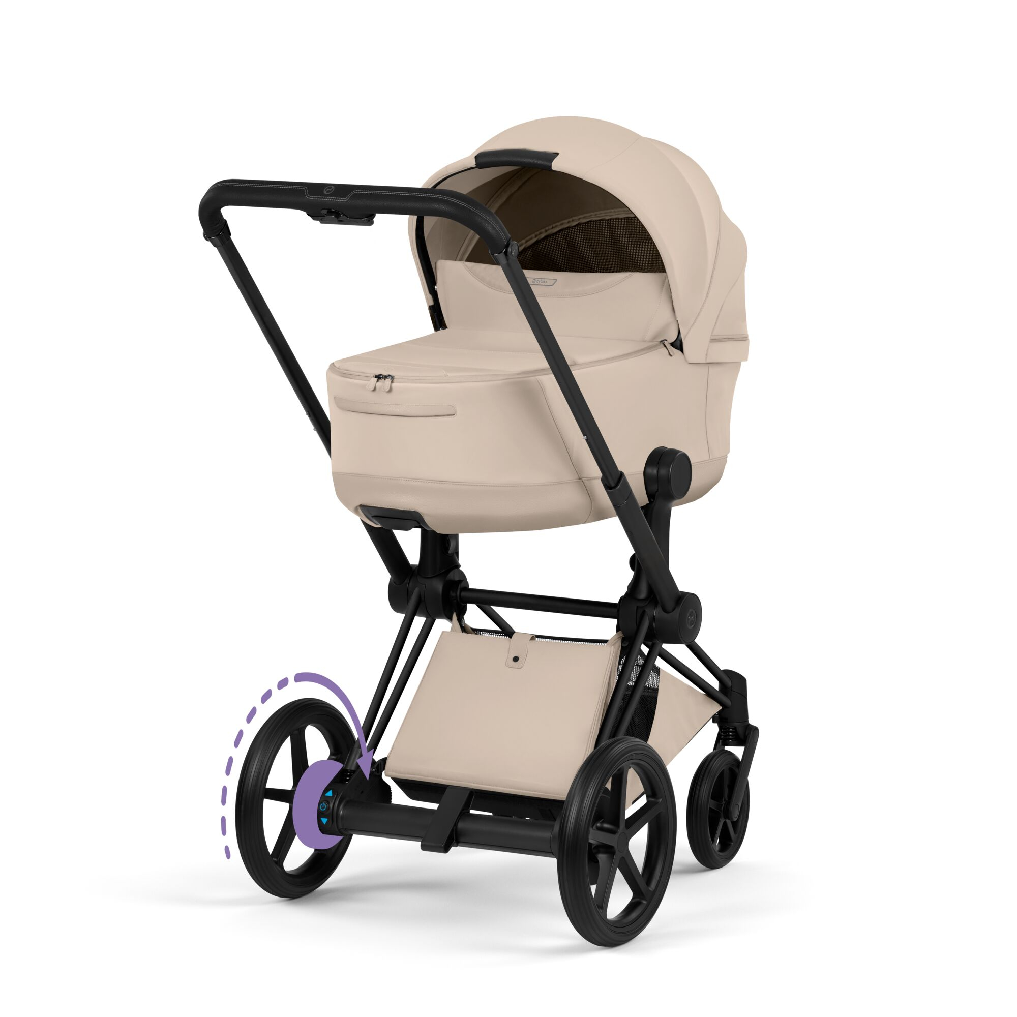 Kombi-Kinderwagen, cybex PLATINUM, Beige – Produktansicht