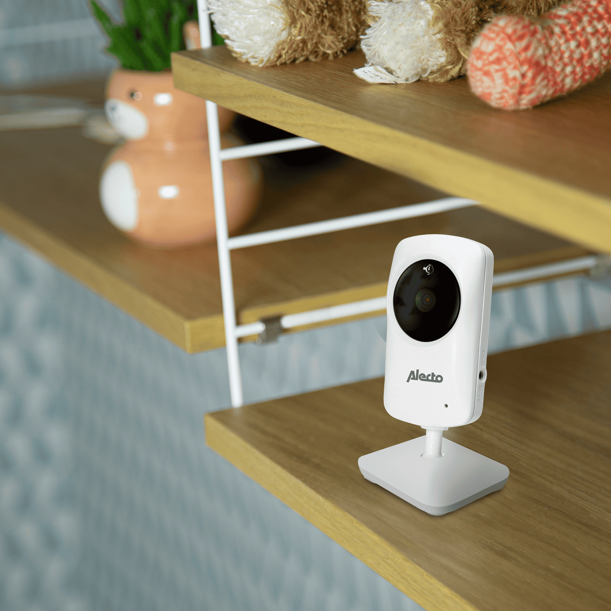 Video Babyphone, Alecto baby, Weiß – Produktansicht