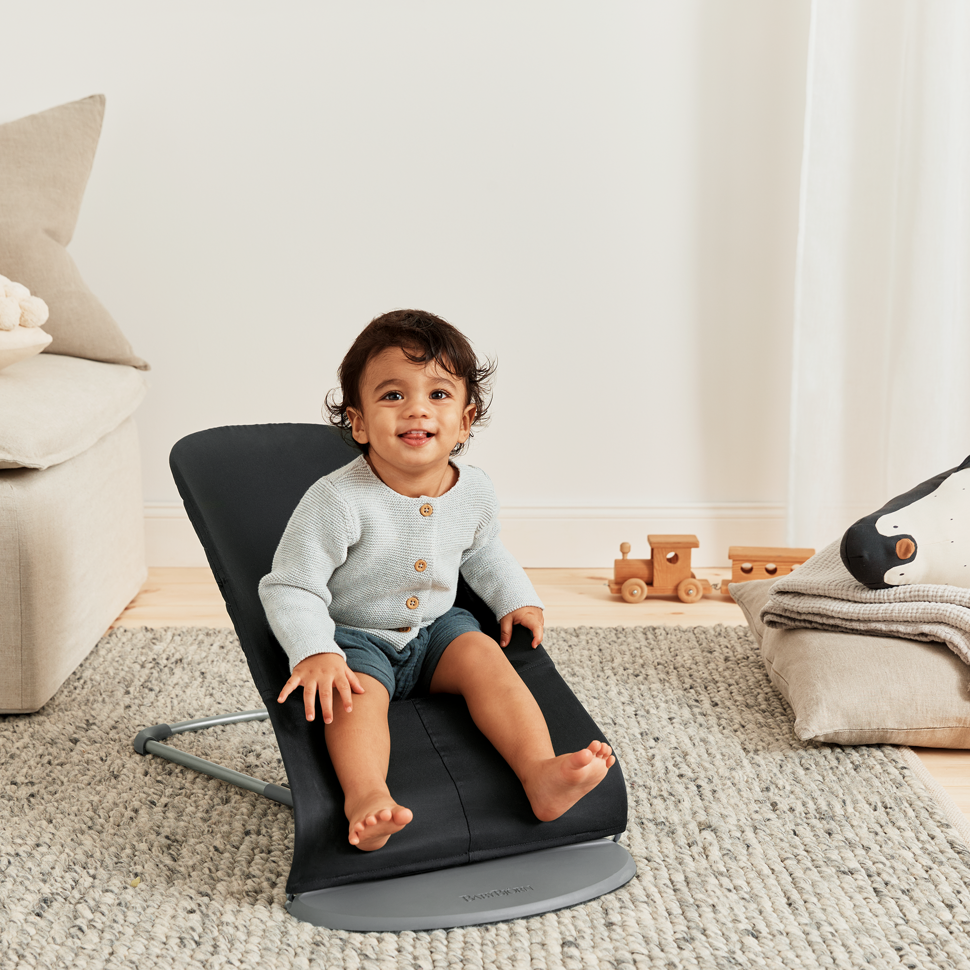 SALE Babywippen, BABYBJÖRN, Schwarz – Produktansicht