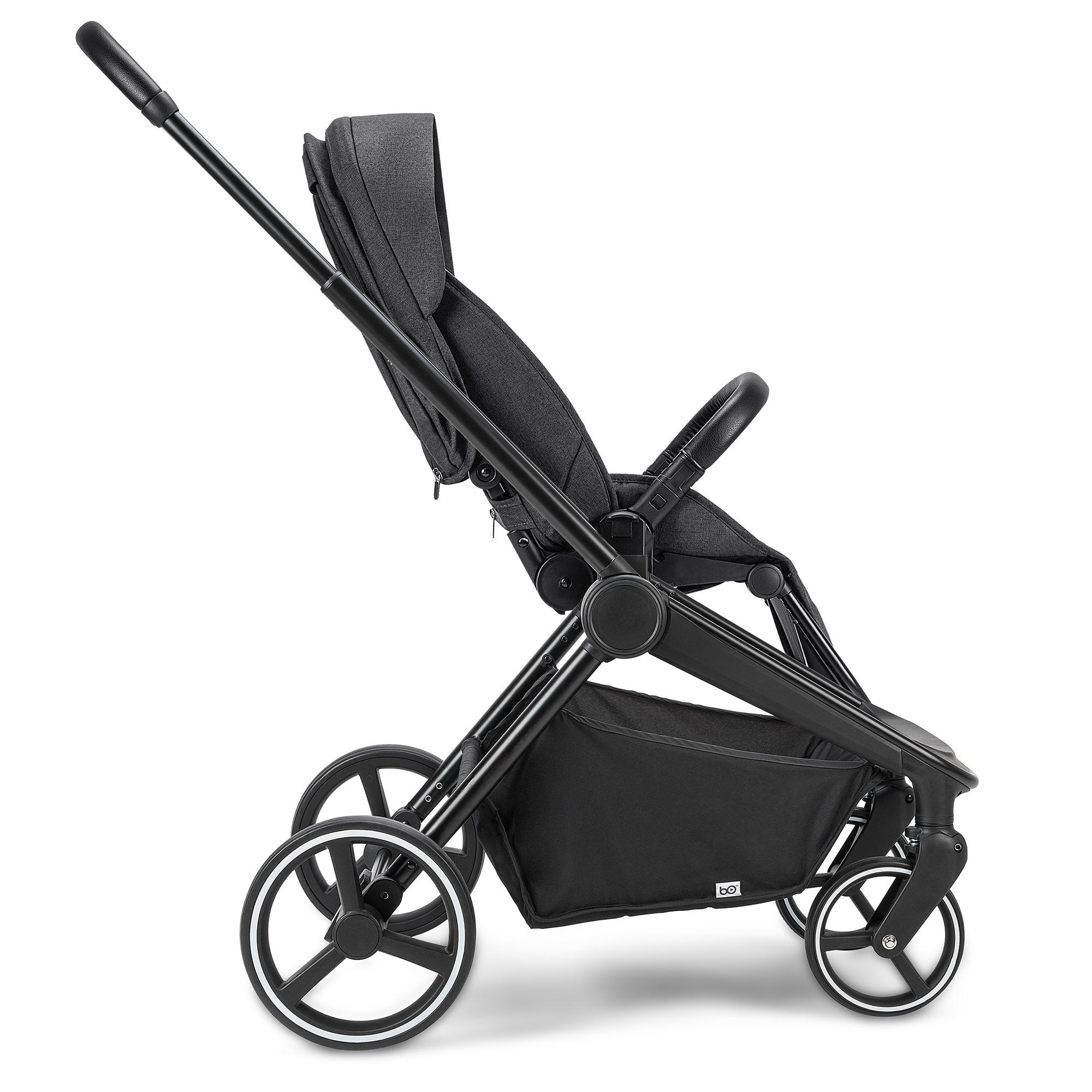 Kombi-Kinderwagen, B.O. StartKlar, Schwarz – Produktansicht