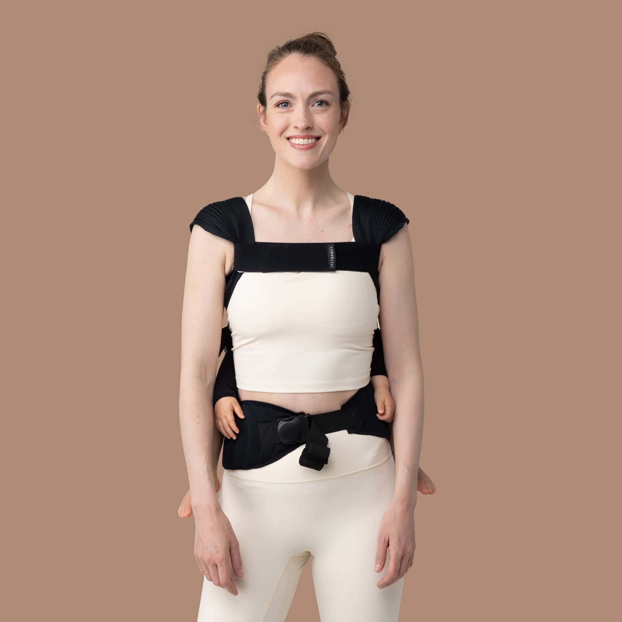 Babytragen, FLYBABY, Beige – Produktansicht