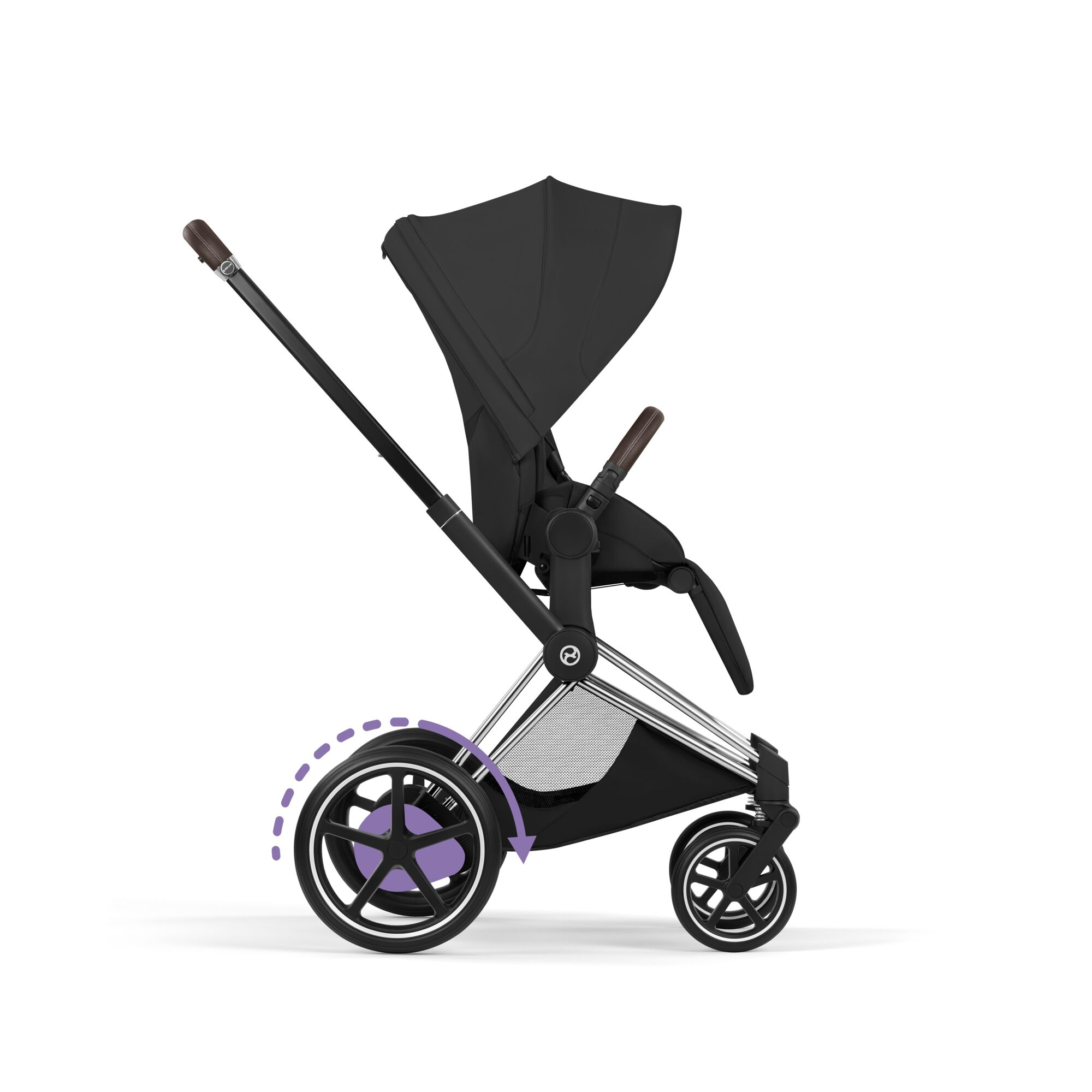 Kombi-Kinderwagen, cybex PLATINUM, Grau – Produktansicht