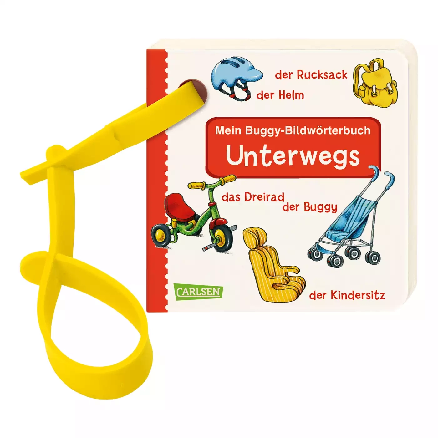 Mein Buggy-Bildwörterbuch: Unterwegs CARLSEN Rot 2000576422266 1