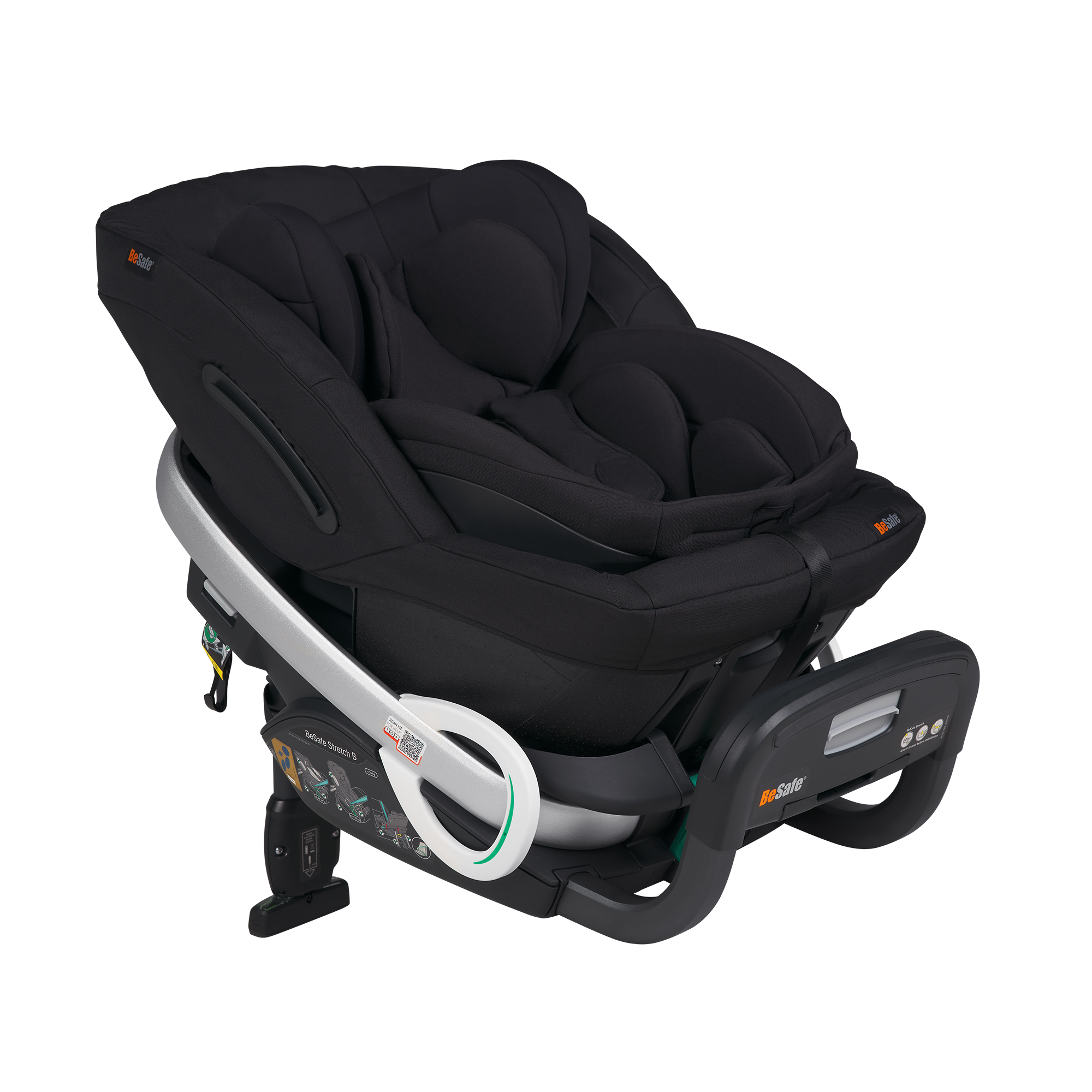 Reboarder 0-18 kg, Gruppe 0+/1, BeSafe, Schwarz – Produktansicht